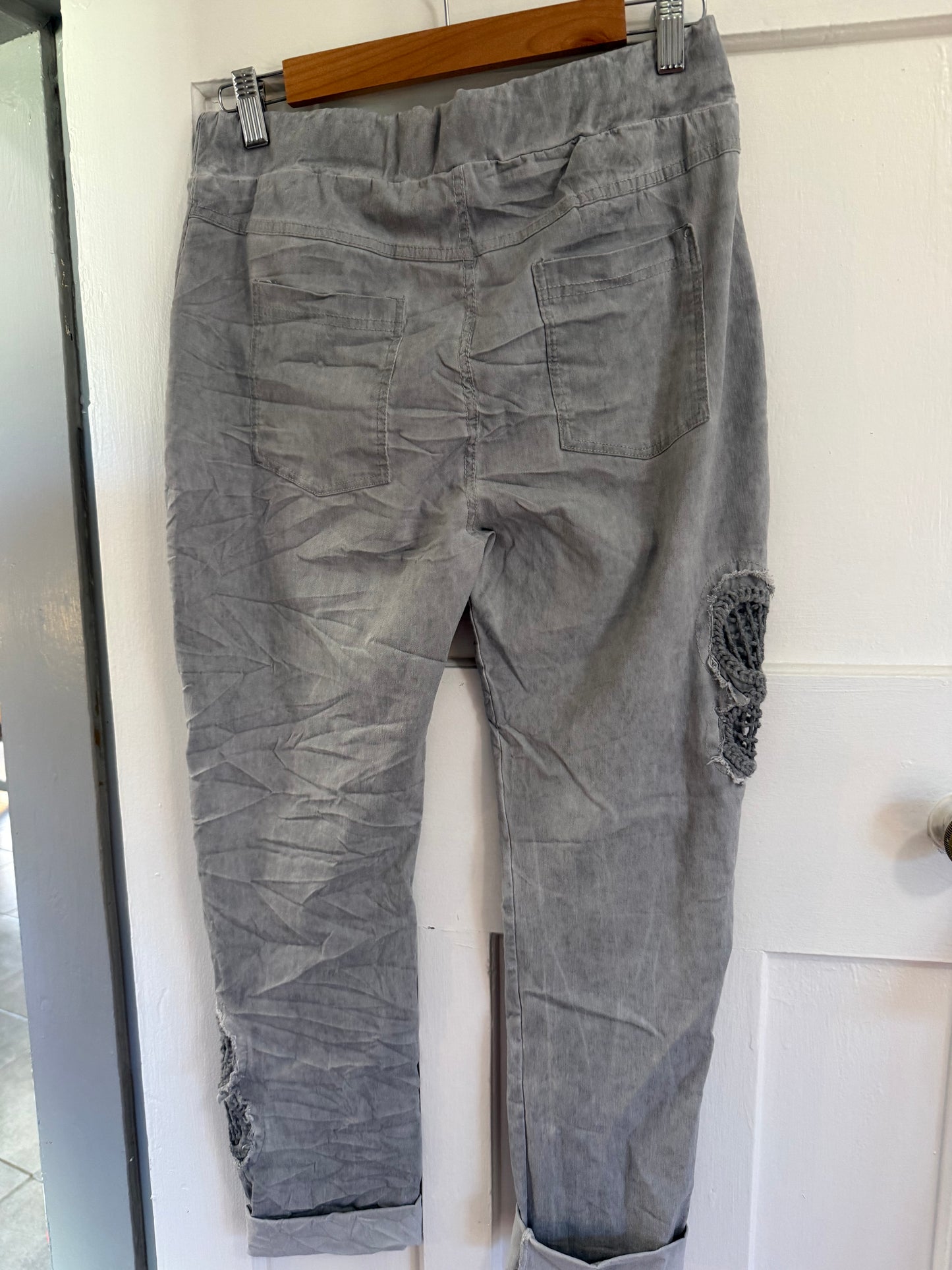 In the detail Grey Pant