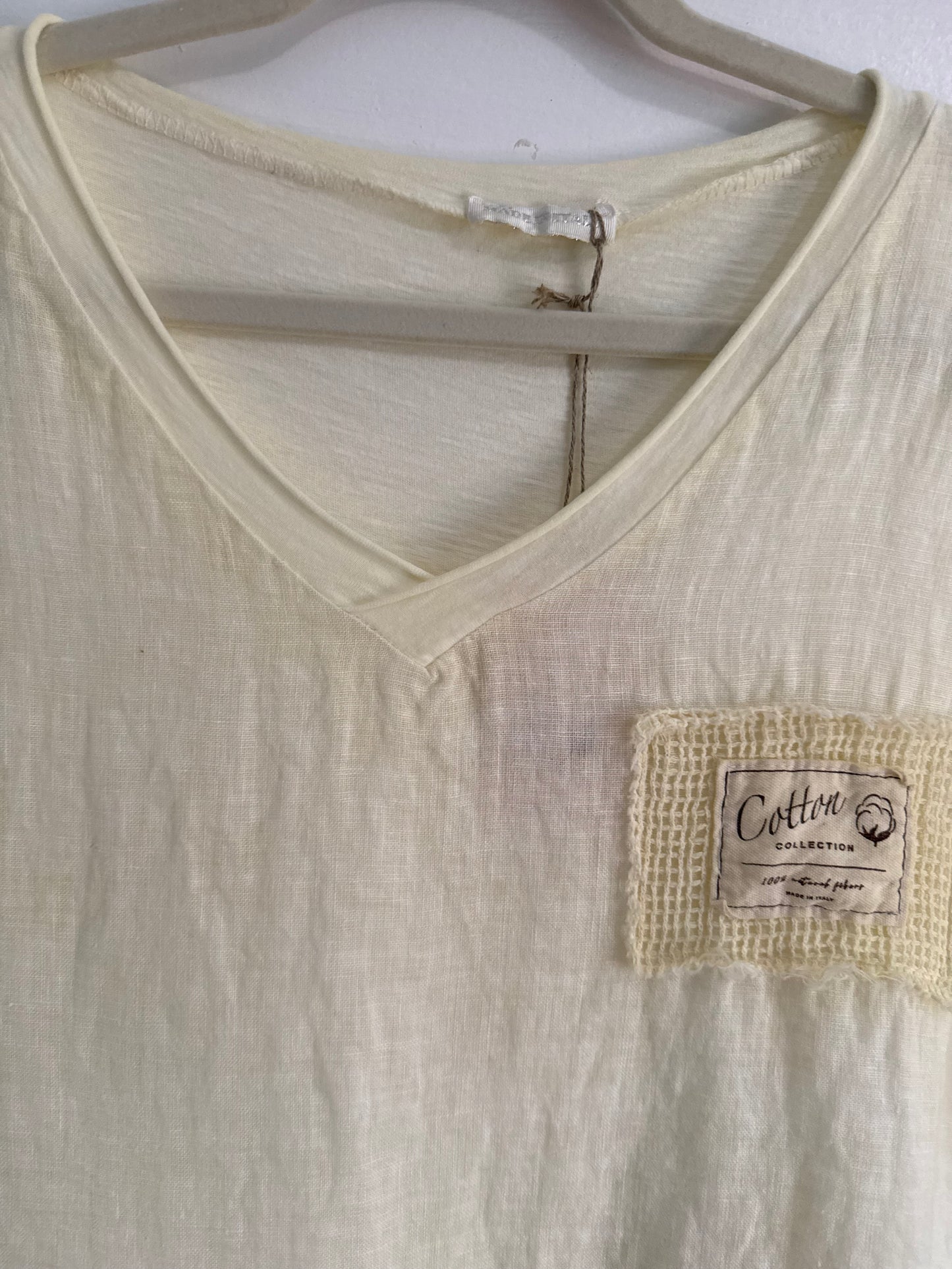 Cotton Bling Tee Yellow