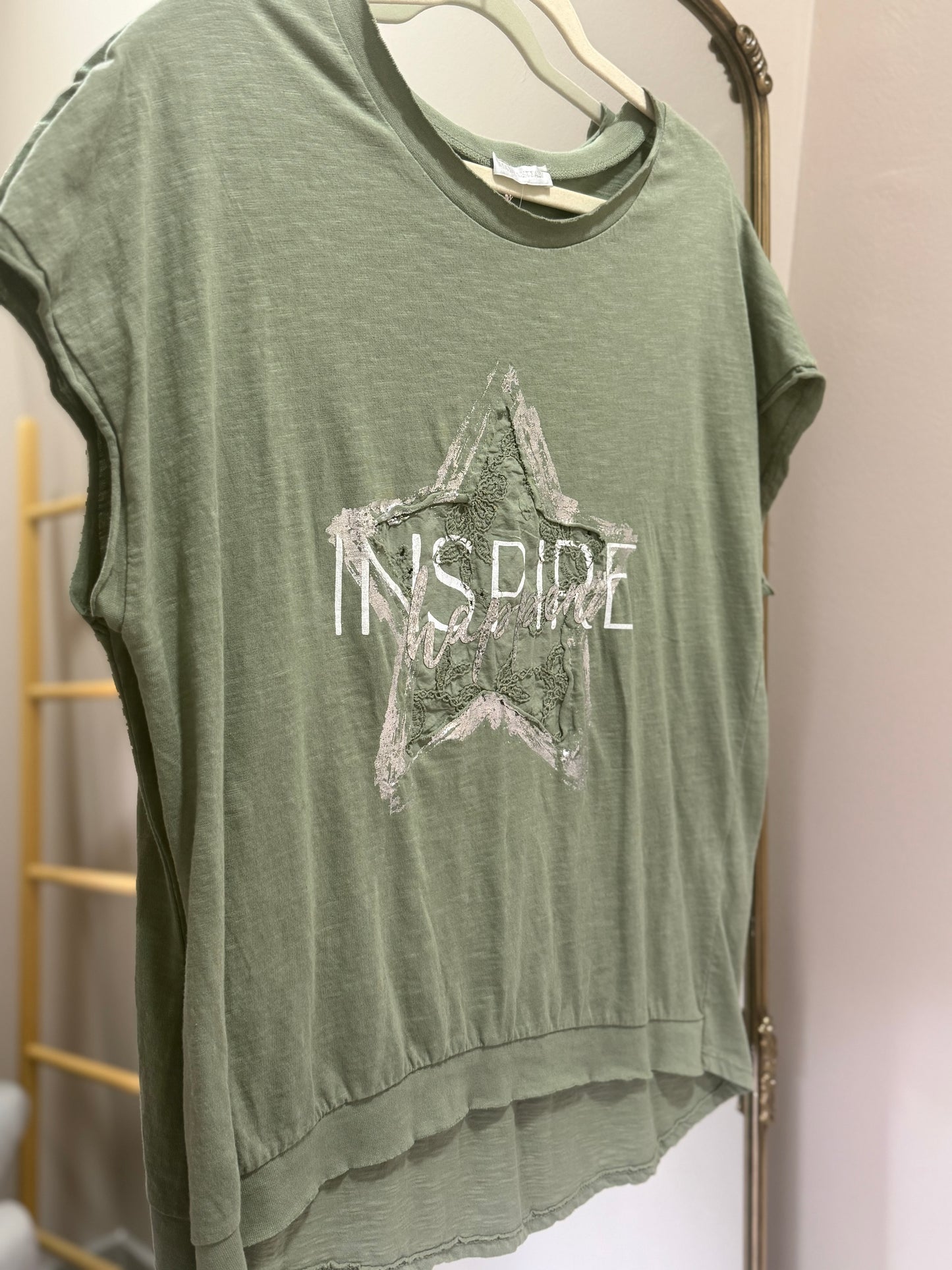 Inspire Khaki Blouse