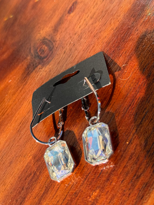 Susan Earrings White