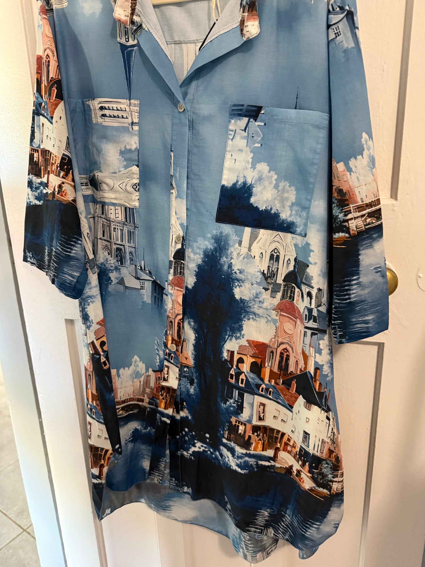 Selina Dress Blue