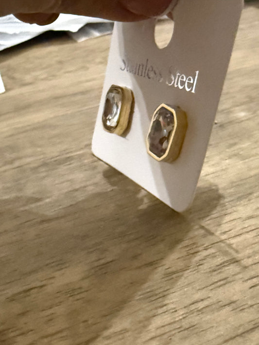 Petite White Stud