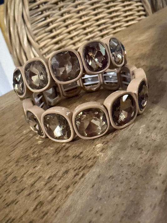 Nude Bling Bracelet