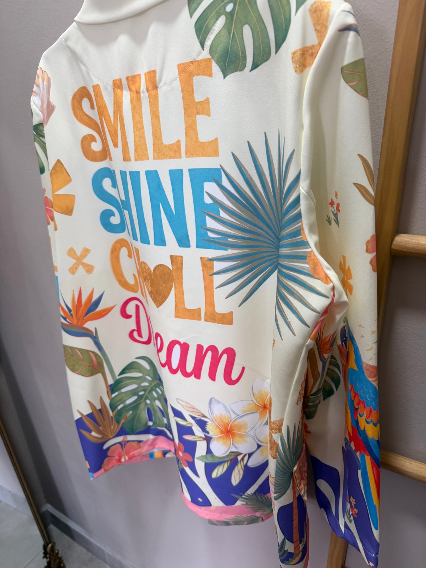 Tatum Satin Jacket_Paradise