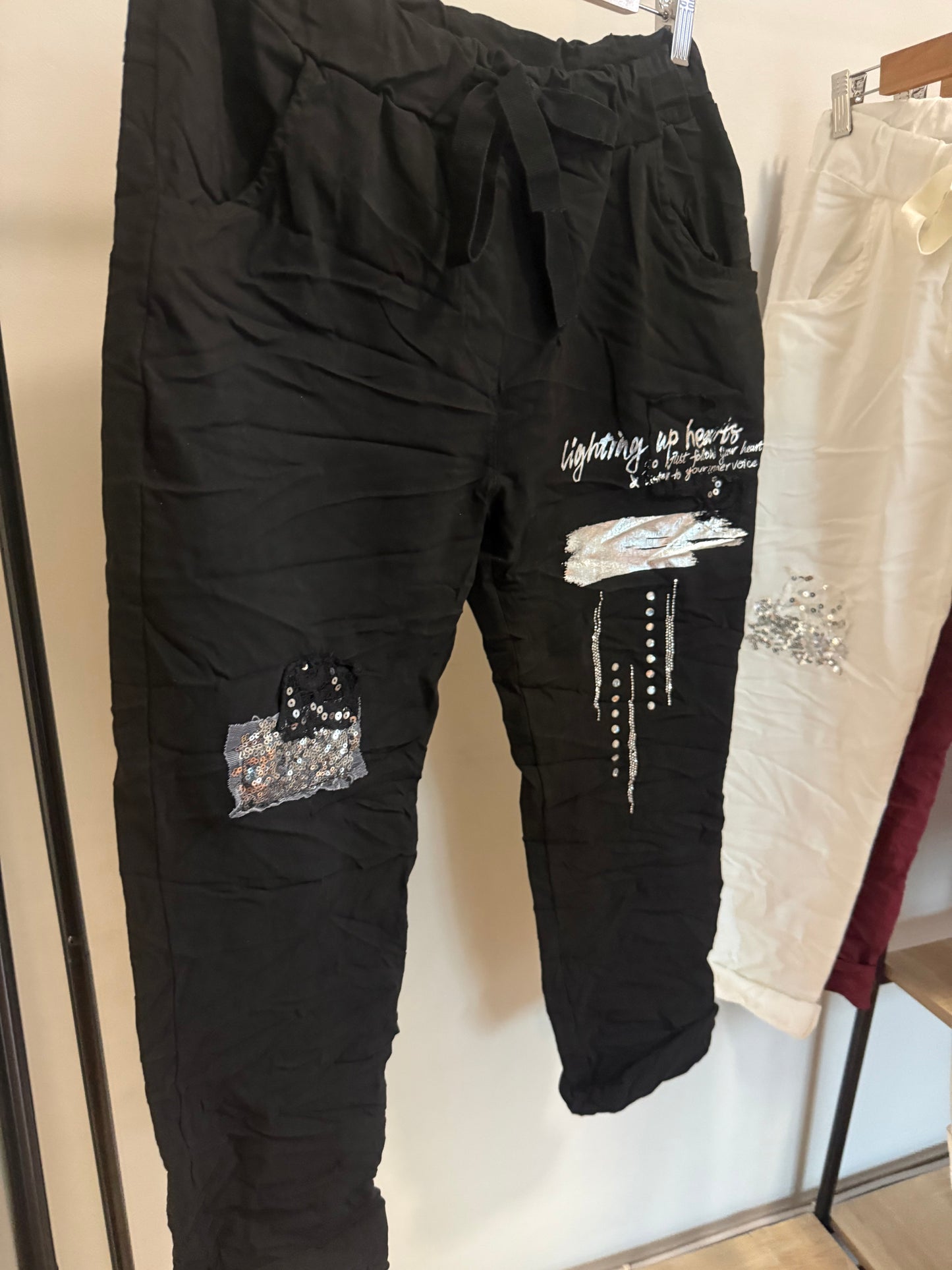Lightning Pants Black