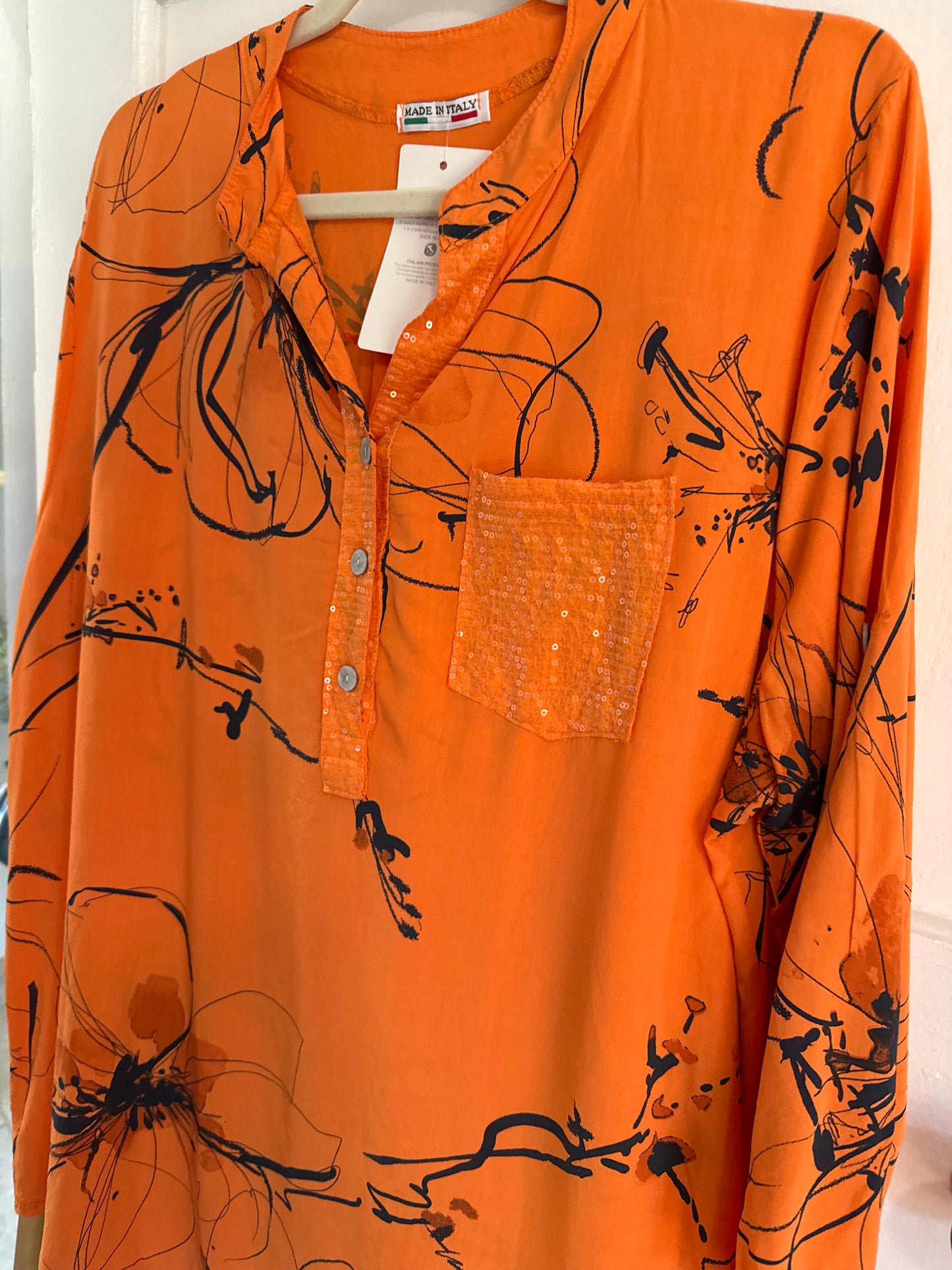 Floral Lines Blouse