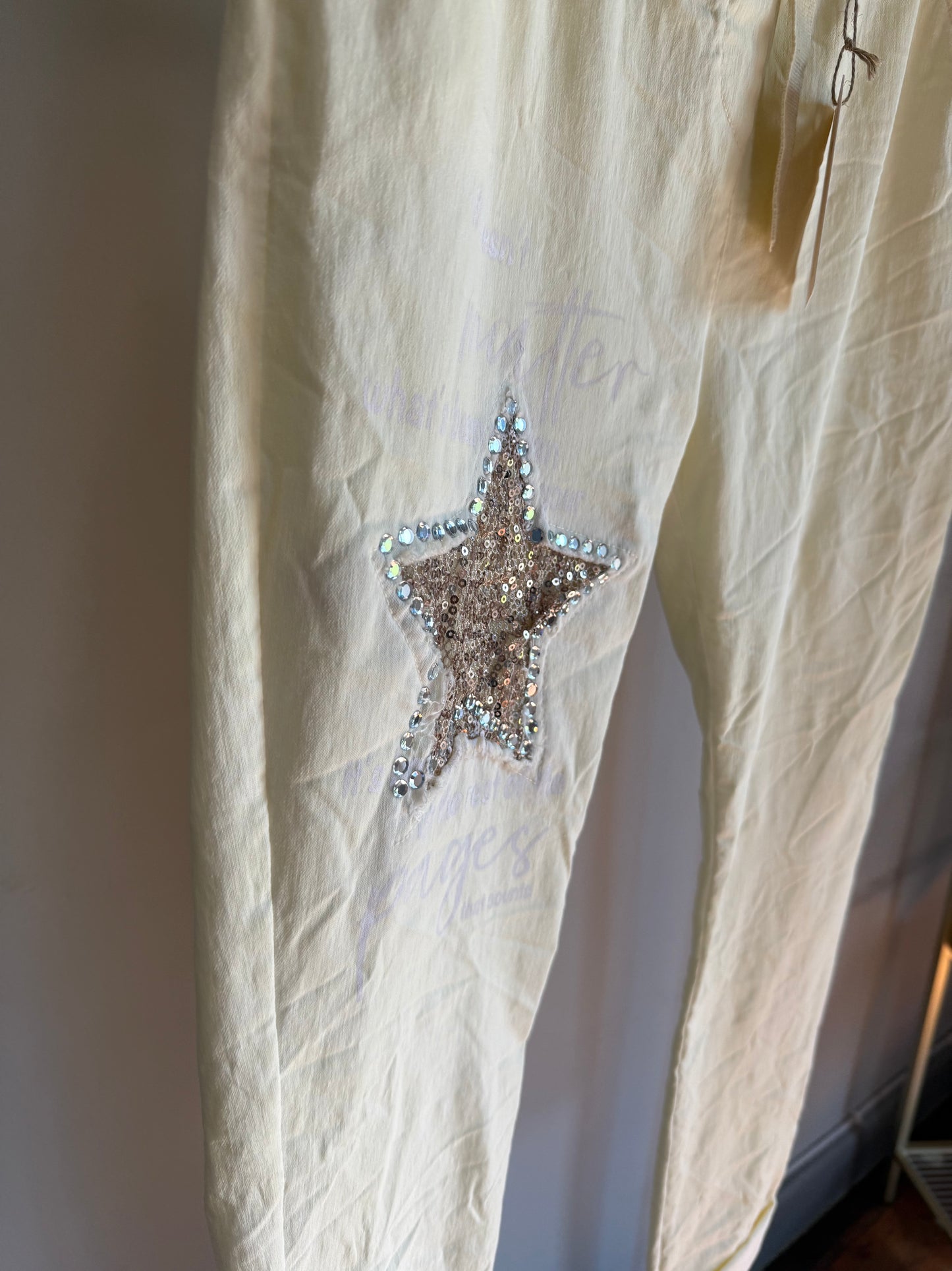 Stars Matter Yellow Pant