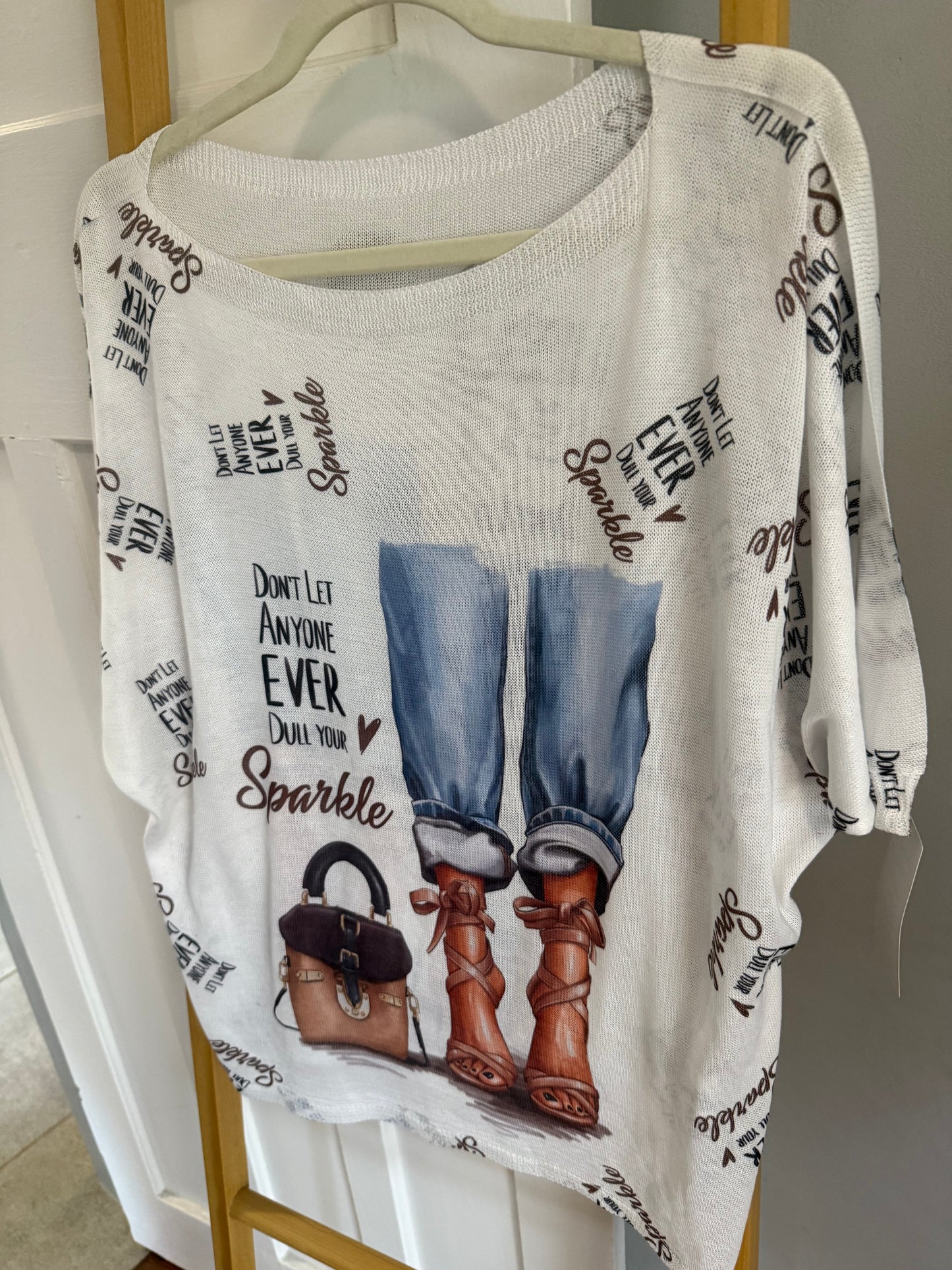 Sparkle Blouse Blue