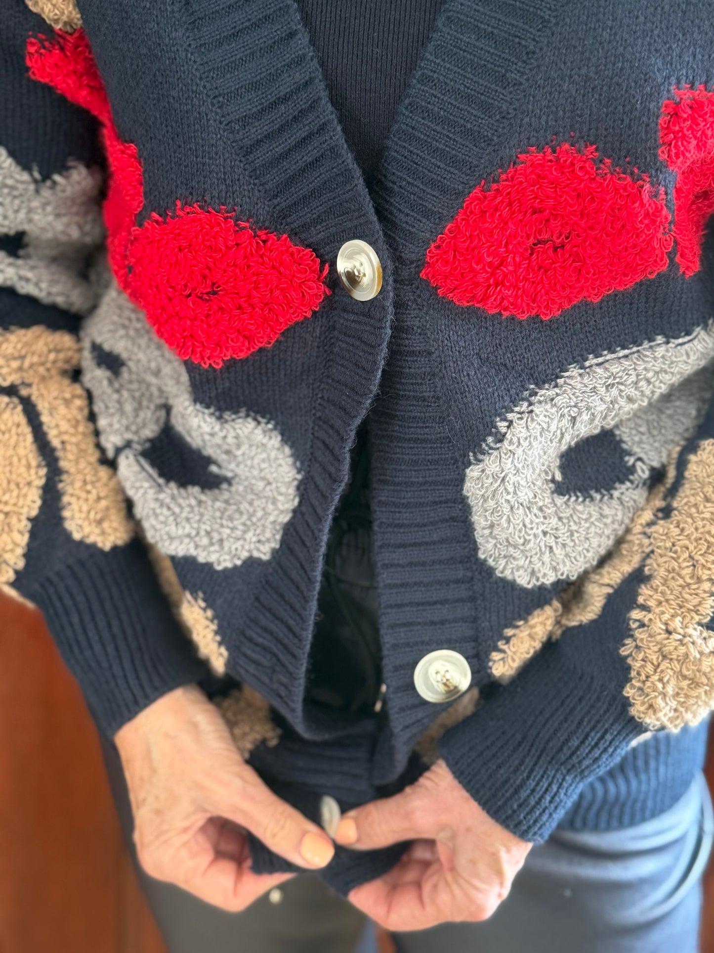 Snuggle Me Knit Navy