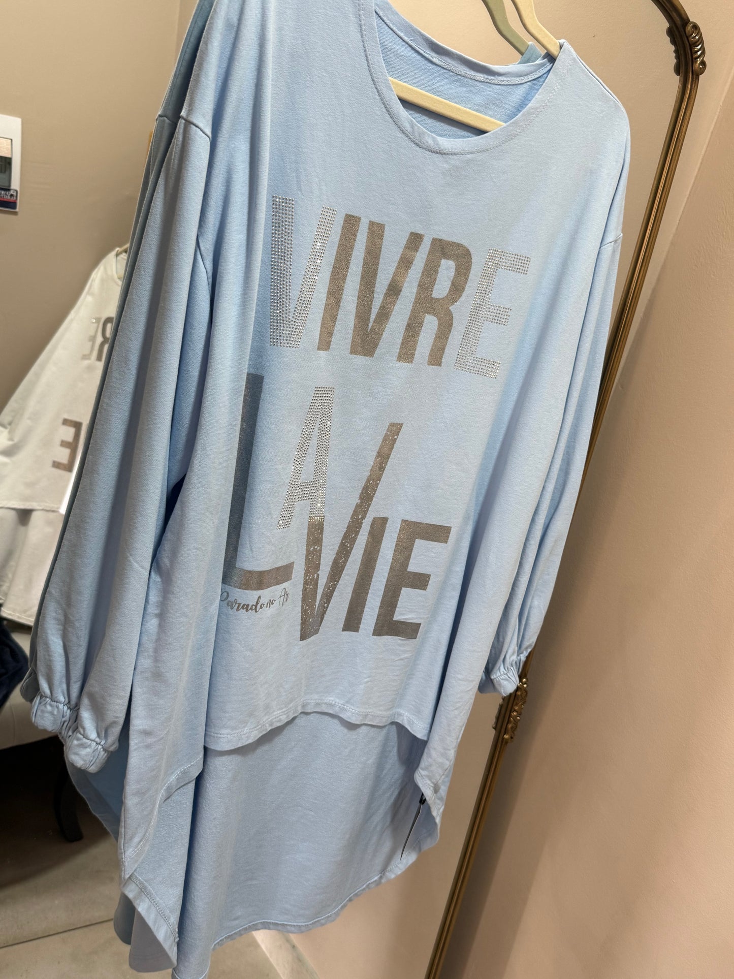 La Vie Blouse Blue