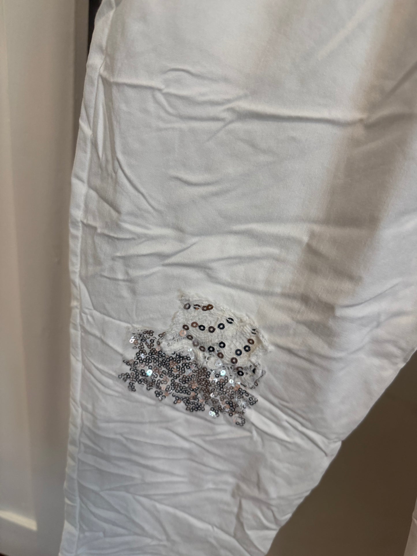 Lightning Pants White