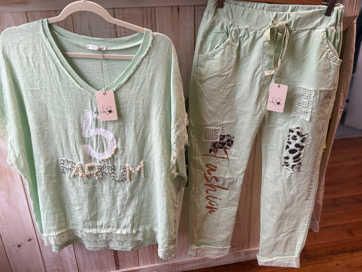 Fashion Pant Mint 2/2