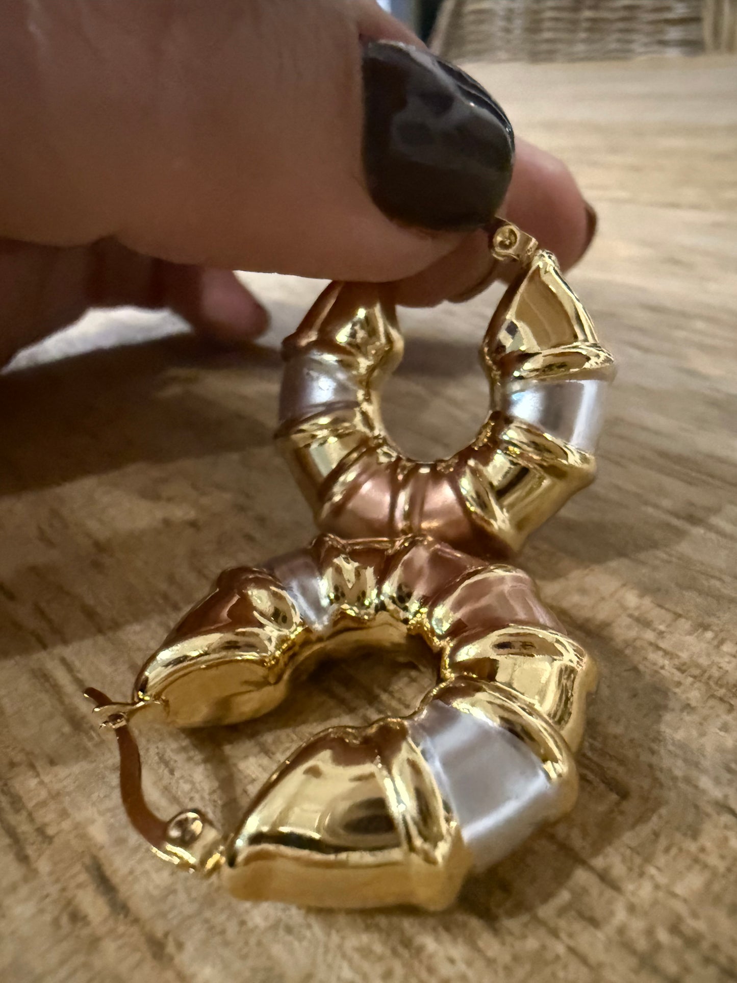 Tones Circle Earrings 2