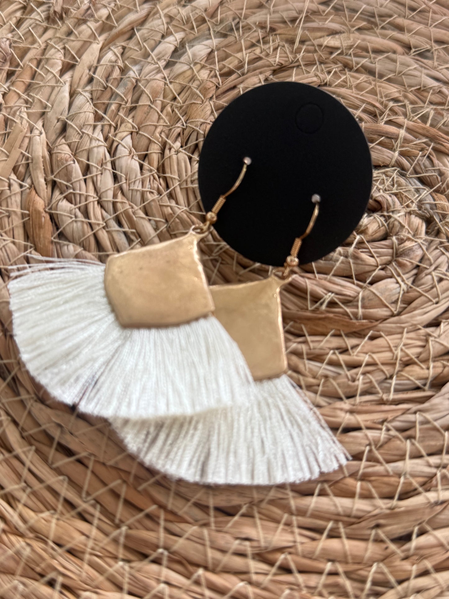 Tassle Gold Earrings