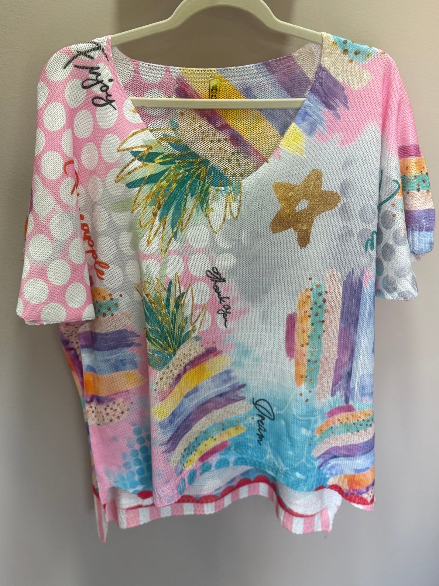 Pastel Dreams Knit Blouse