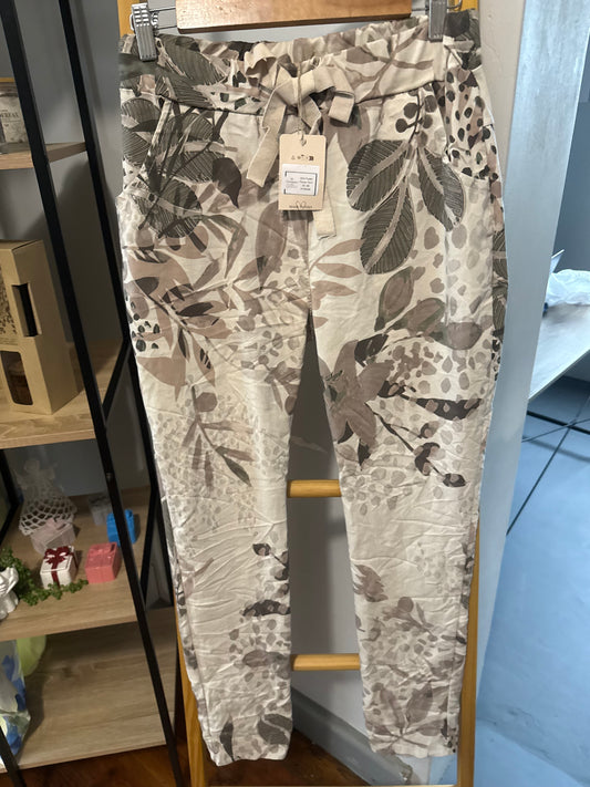 Wild Pastel Flower Pant
