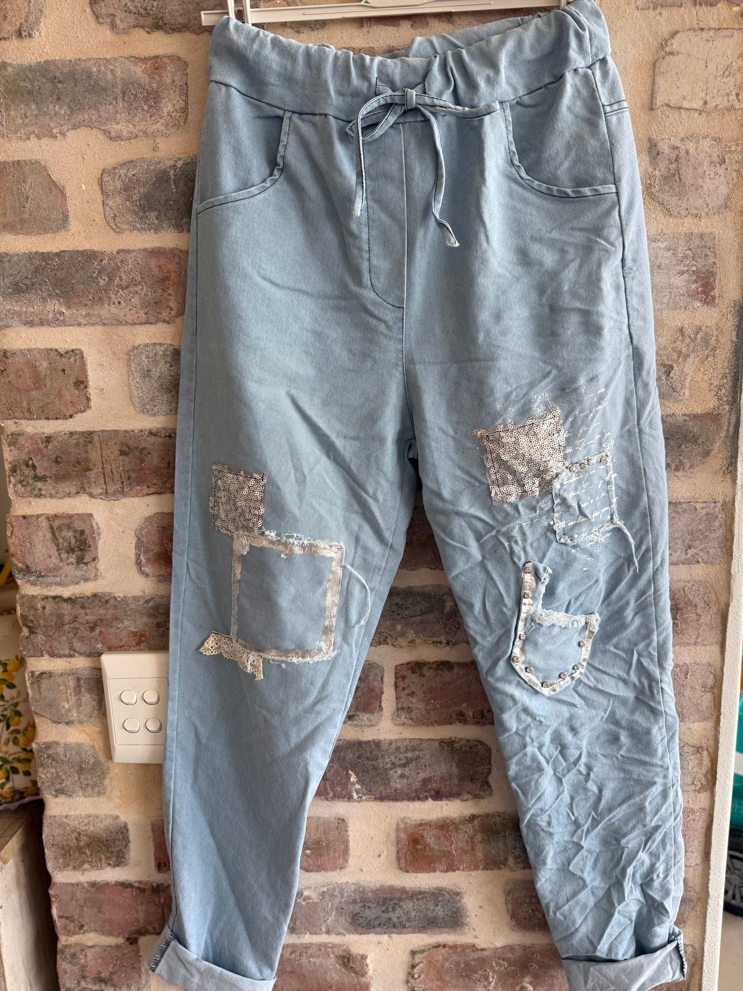 Sparkle Jean Light Wash
