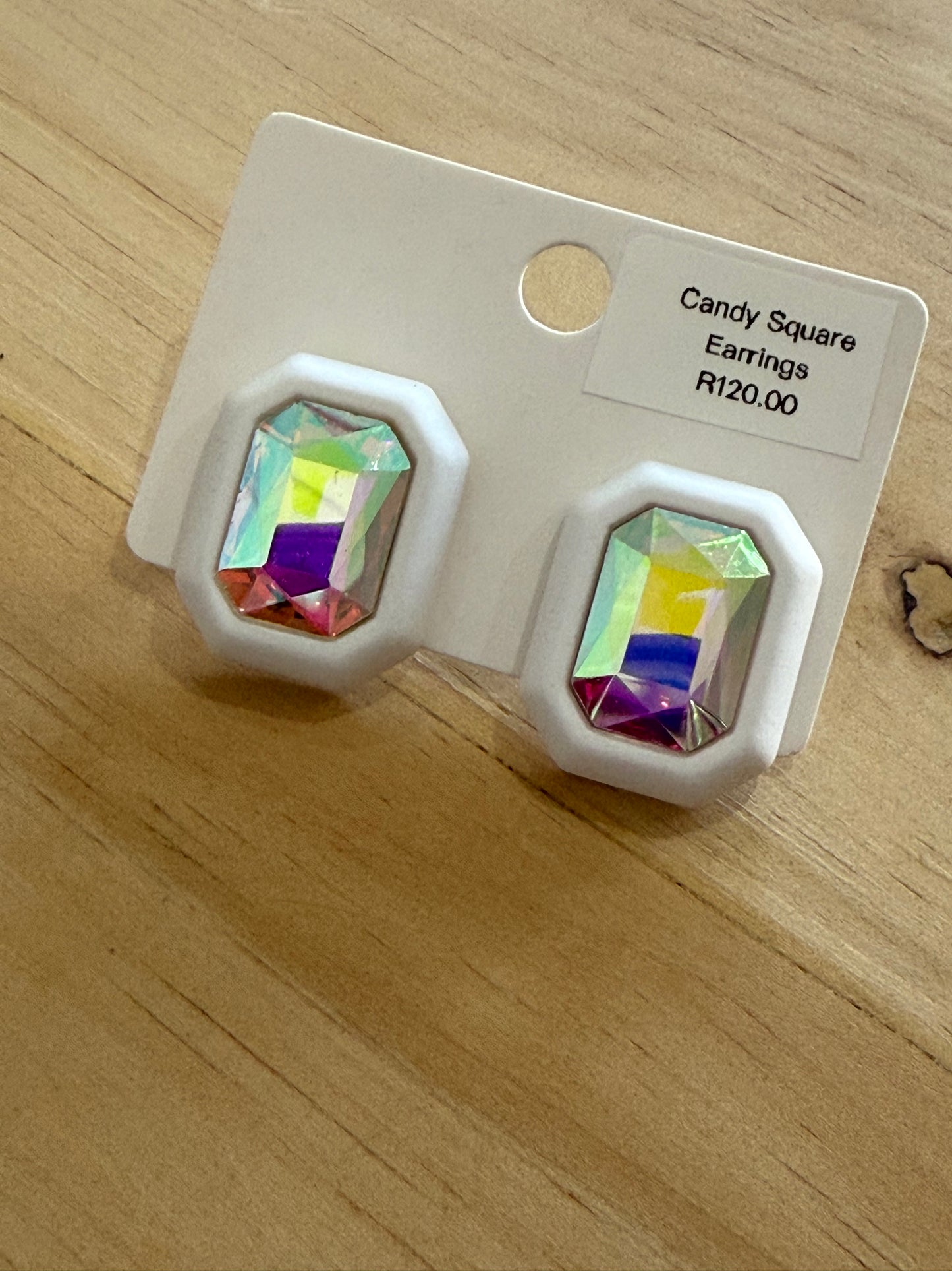 Candy Square Earrings