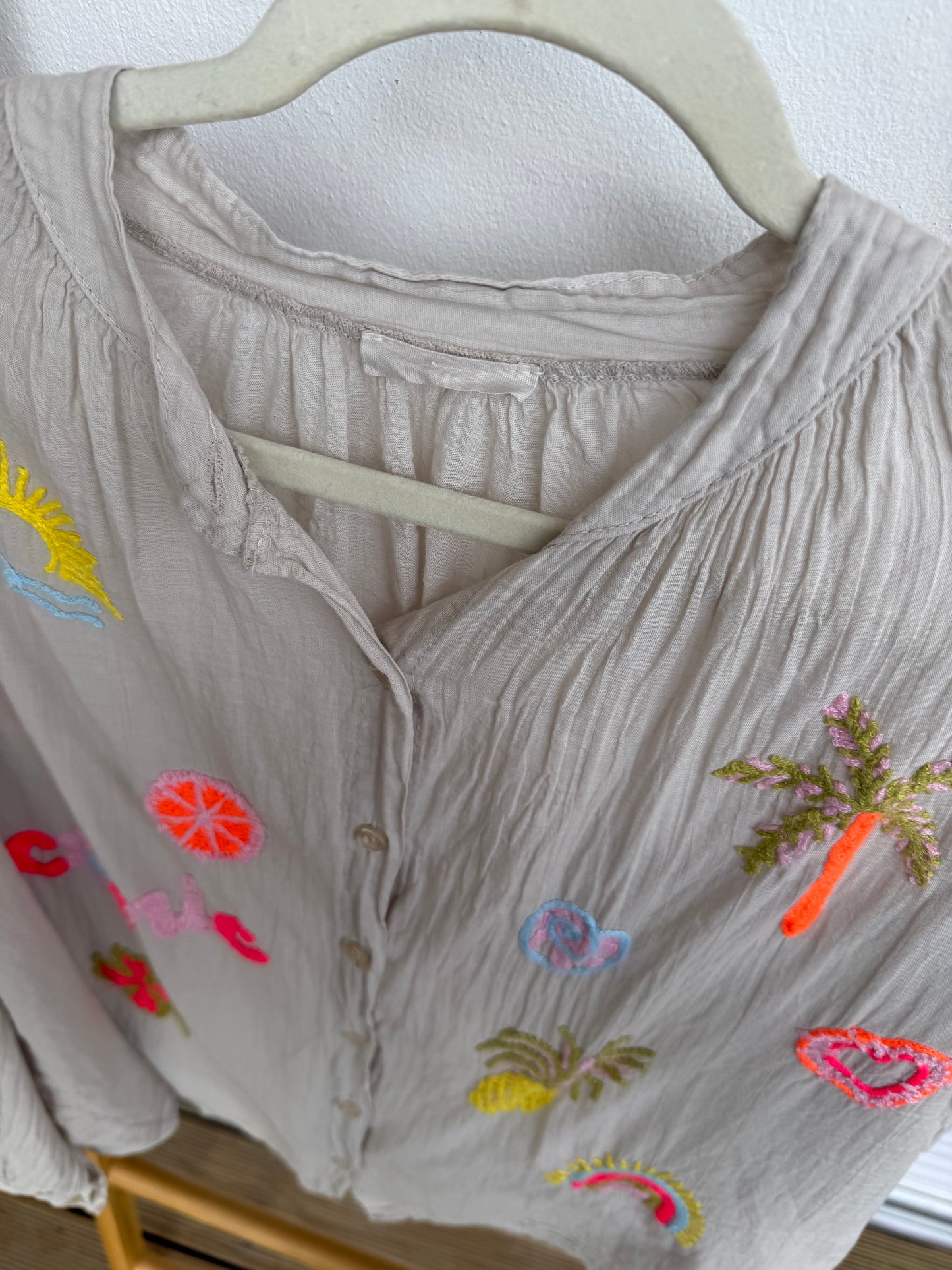 Iconic Blouse Taupe