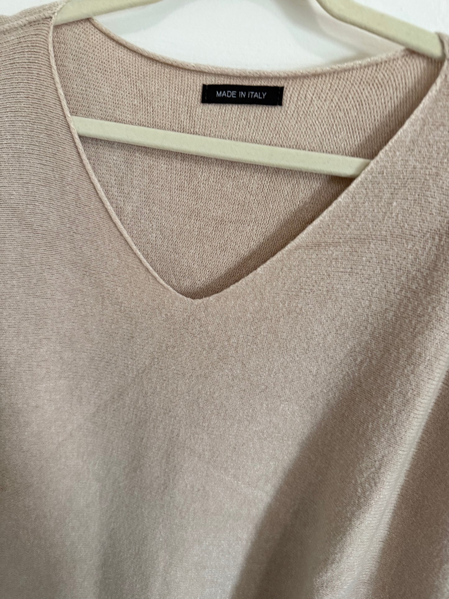 Renata Knitted Blouse Nude