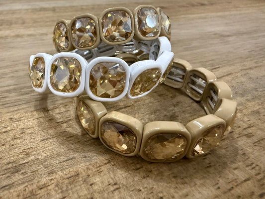 Diamanté Nude Bracelet