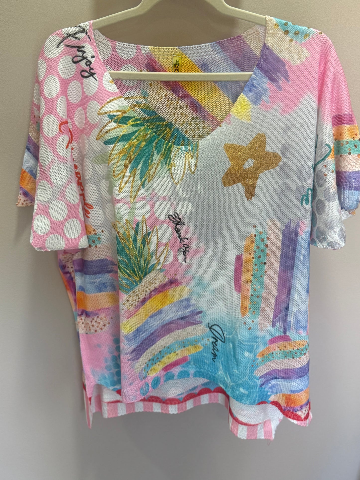 Pastel Dreams Knit Blouse