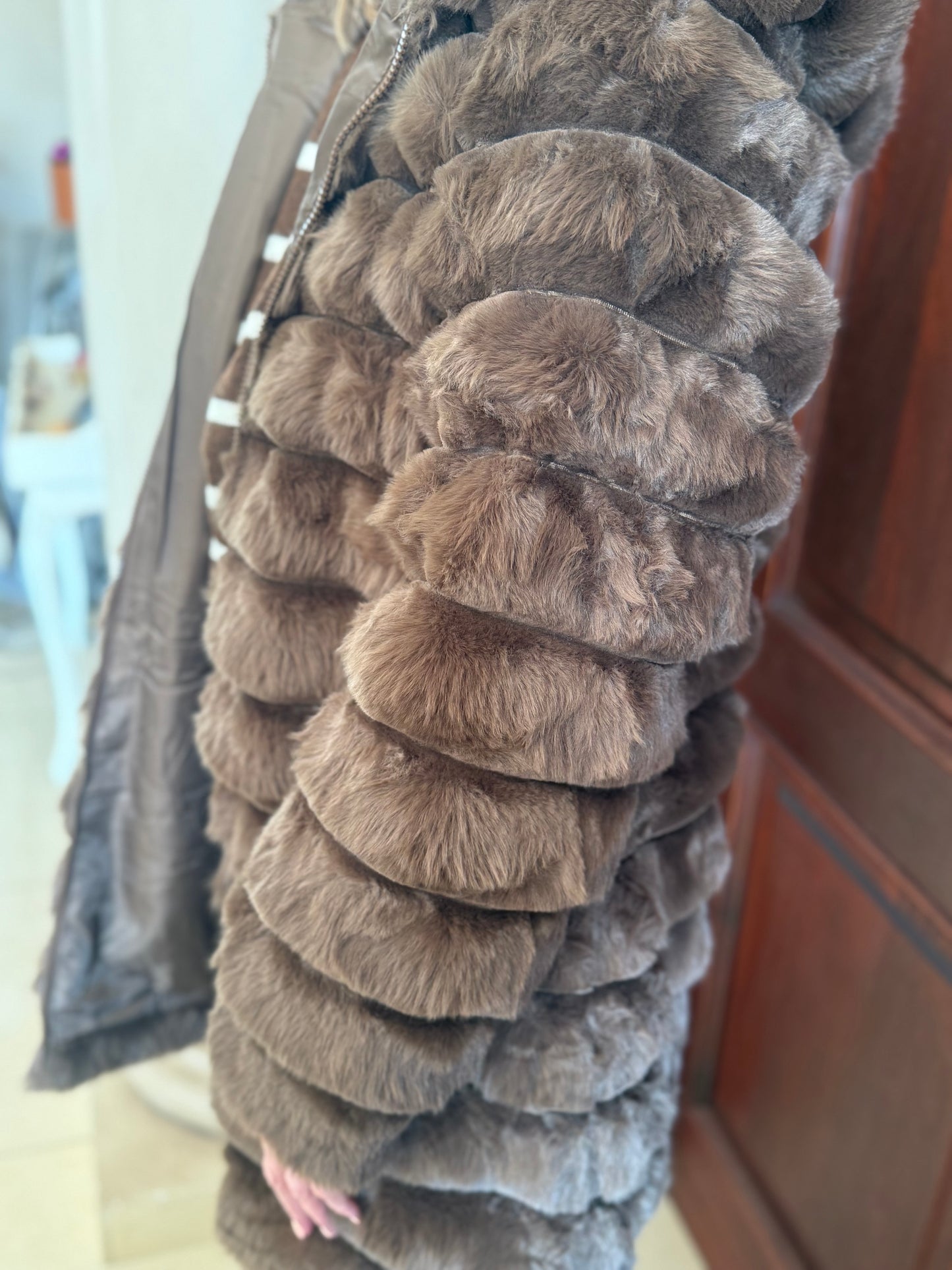 Faux Furr Brown Jacket