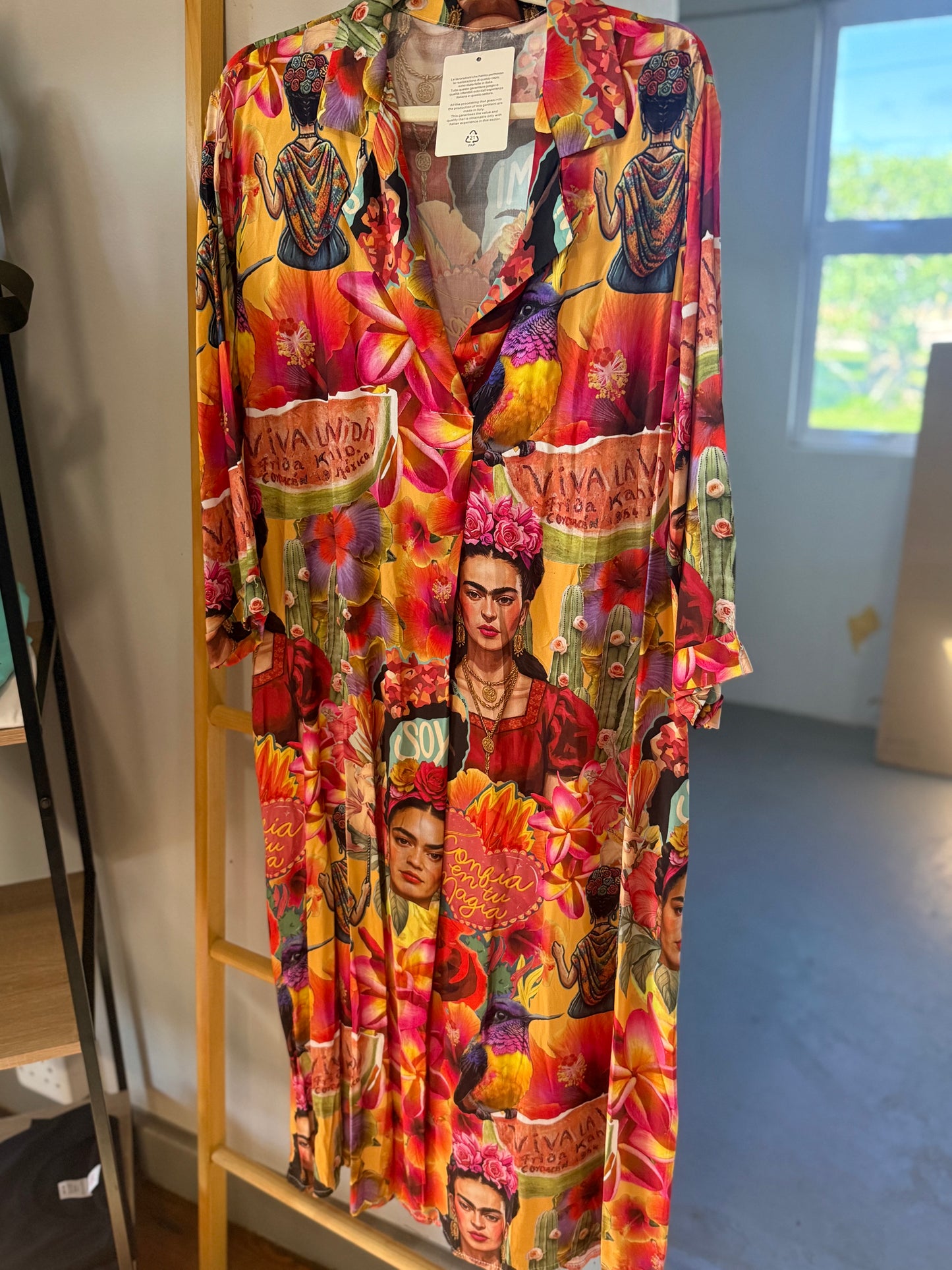 Frida Shirt Long Dress