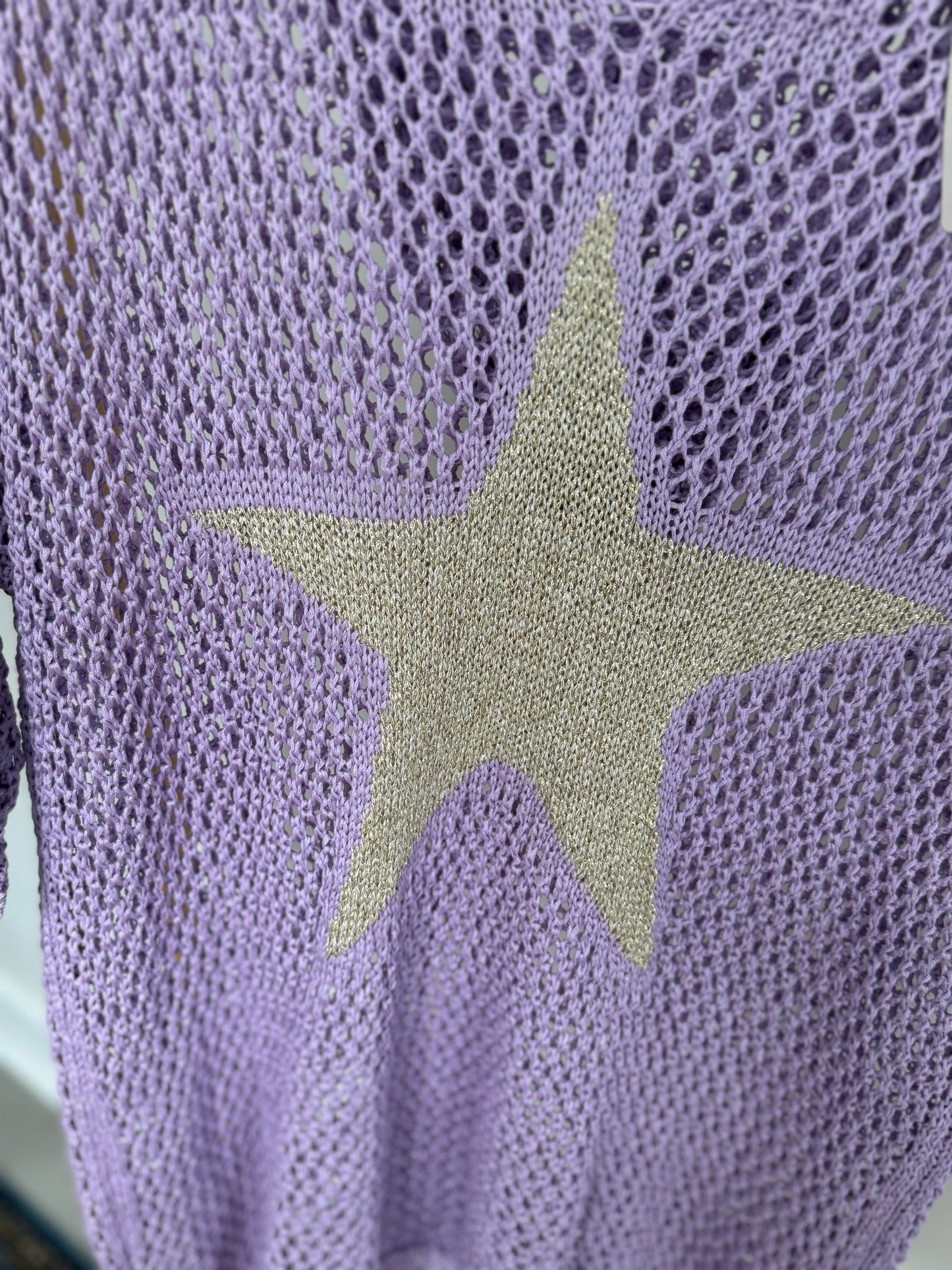 Knitted Stars Lilac
