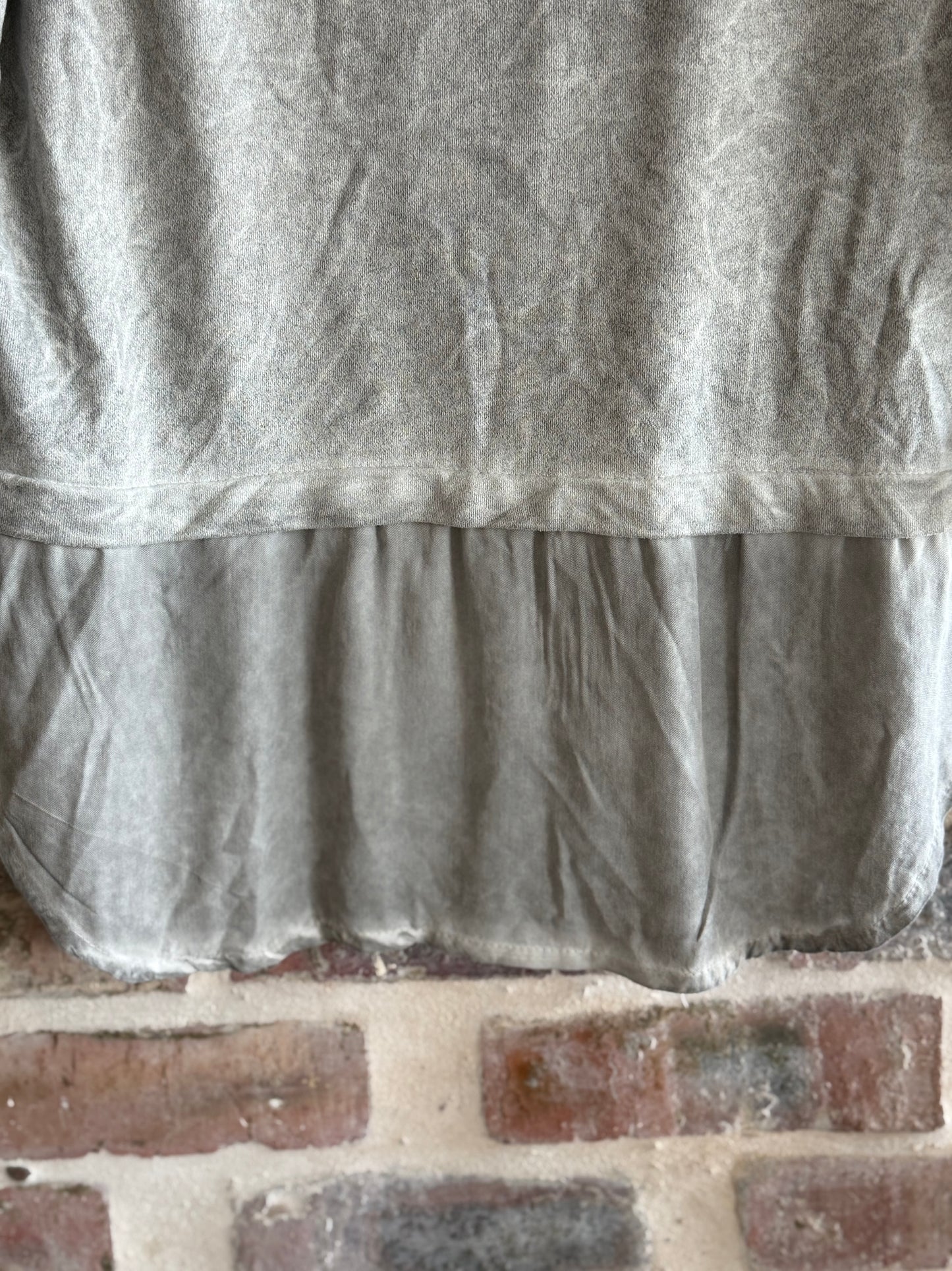 Shine Blouse Grey
