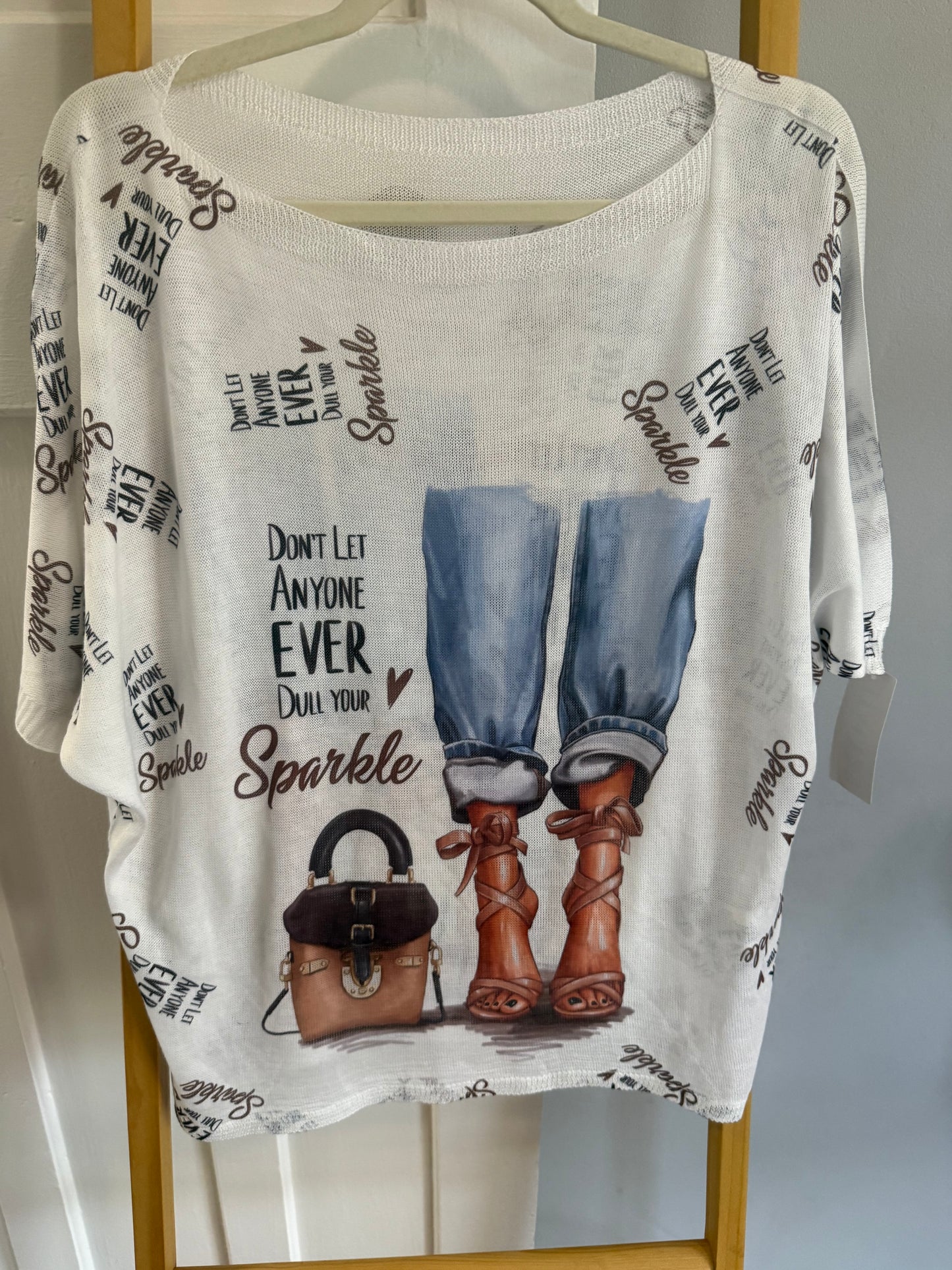 Sparkle Blouse Blue