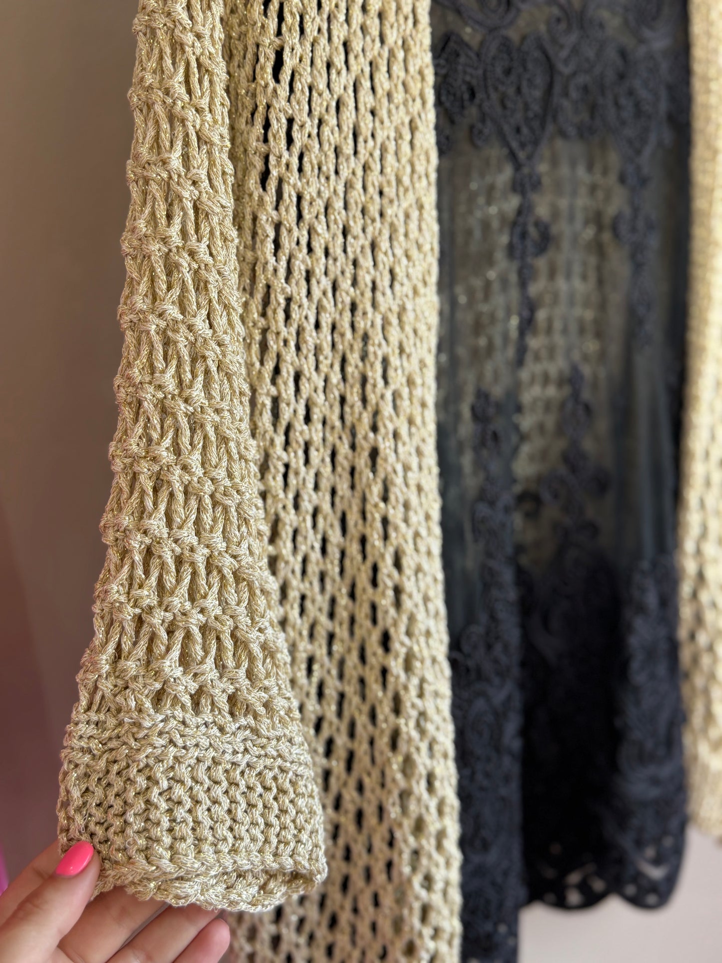 Shimmer Darling Cardi