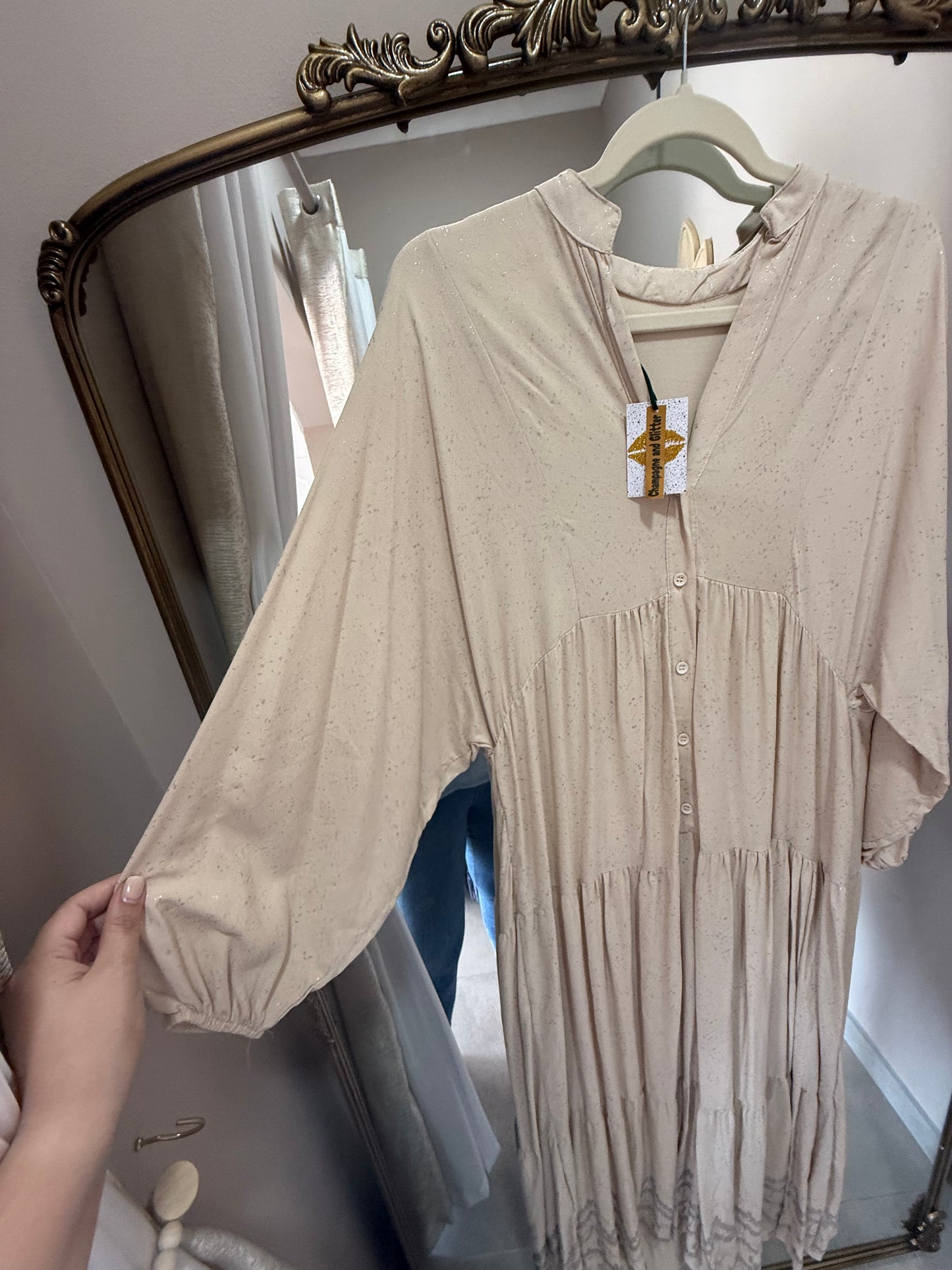 Tribal Silver Dress