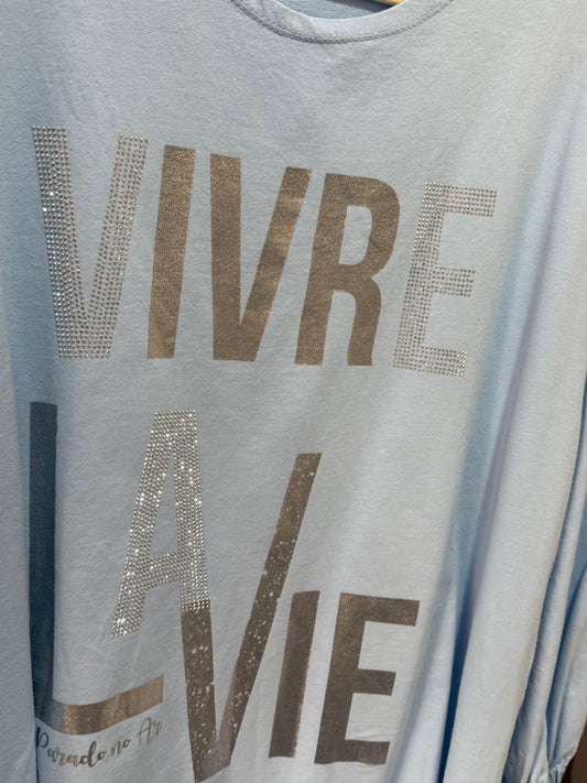 La Vie Blouse Blue