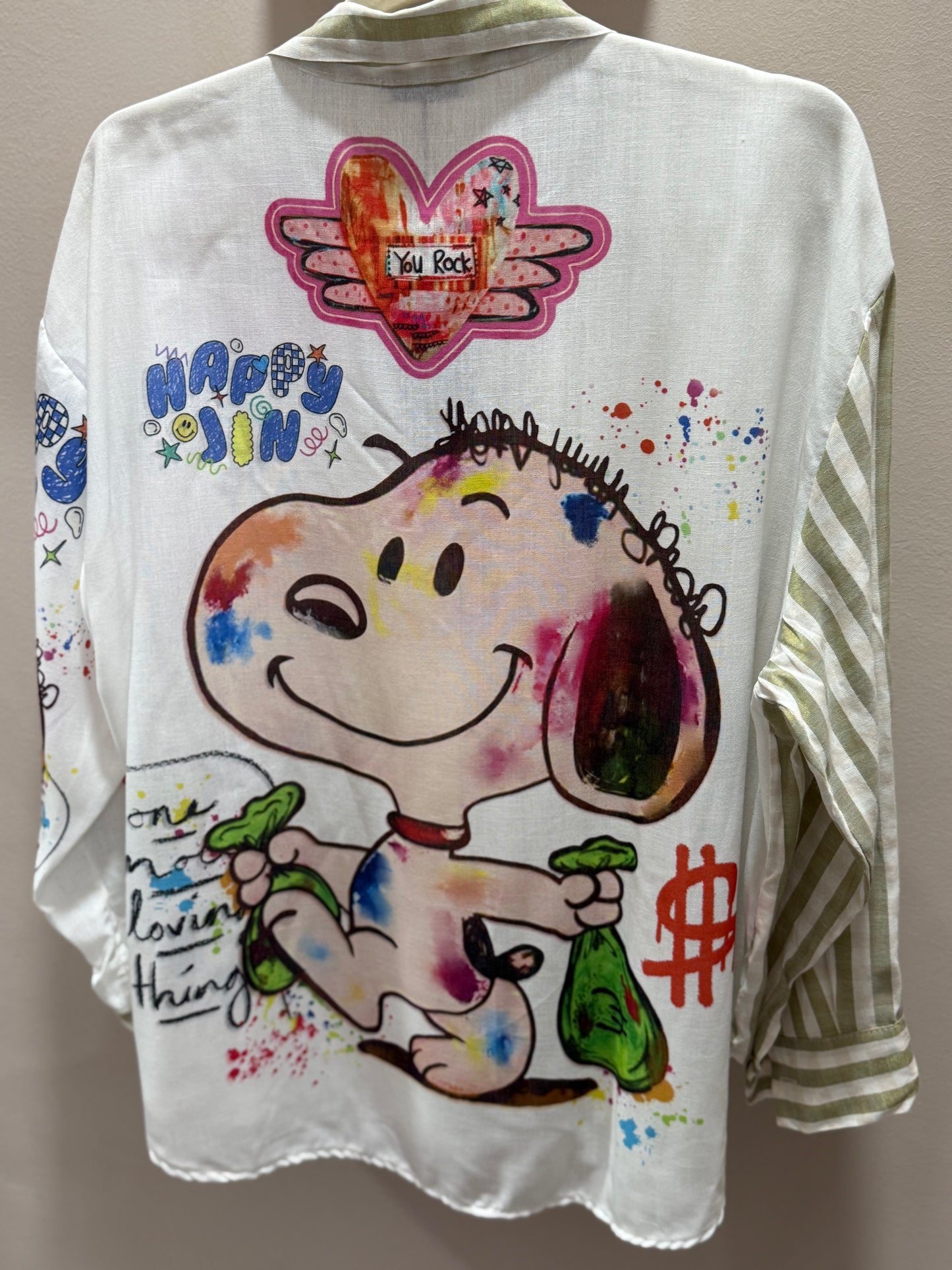 Happy Snoopy Khaki