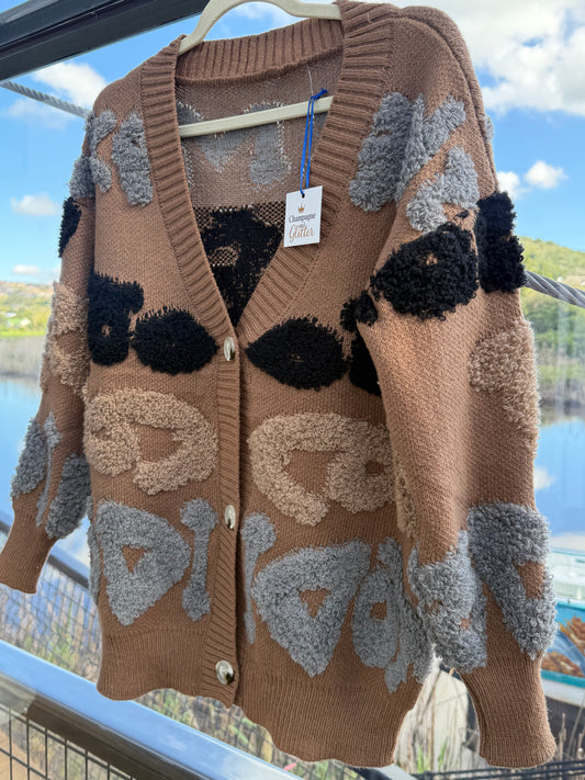 Snuggle Me Knit Brown