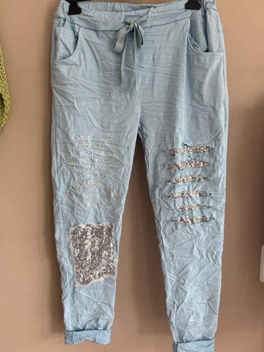 Mystical Pants Baby Blue
