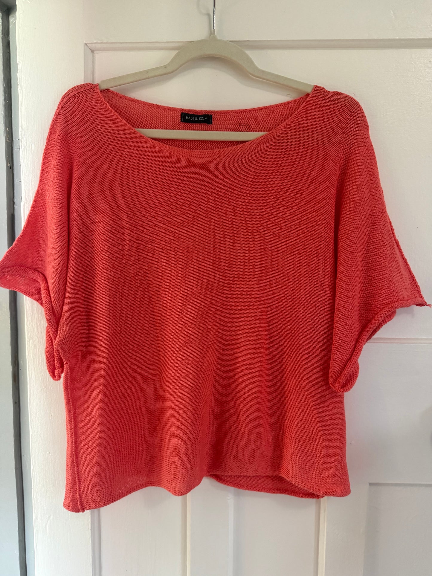 Coral Light Knitted Blouse