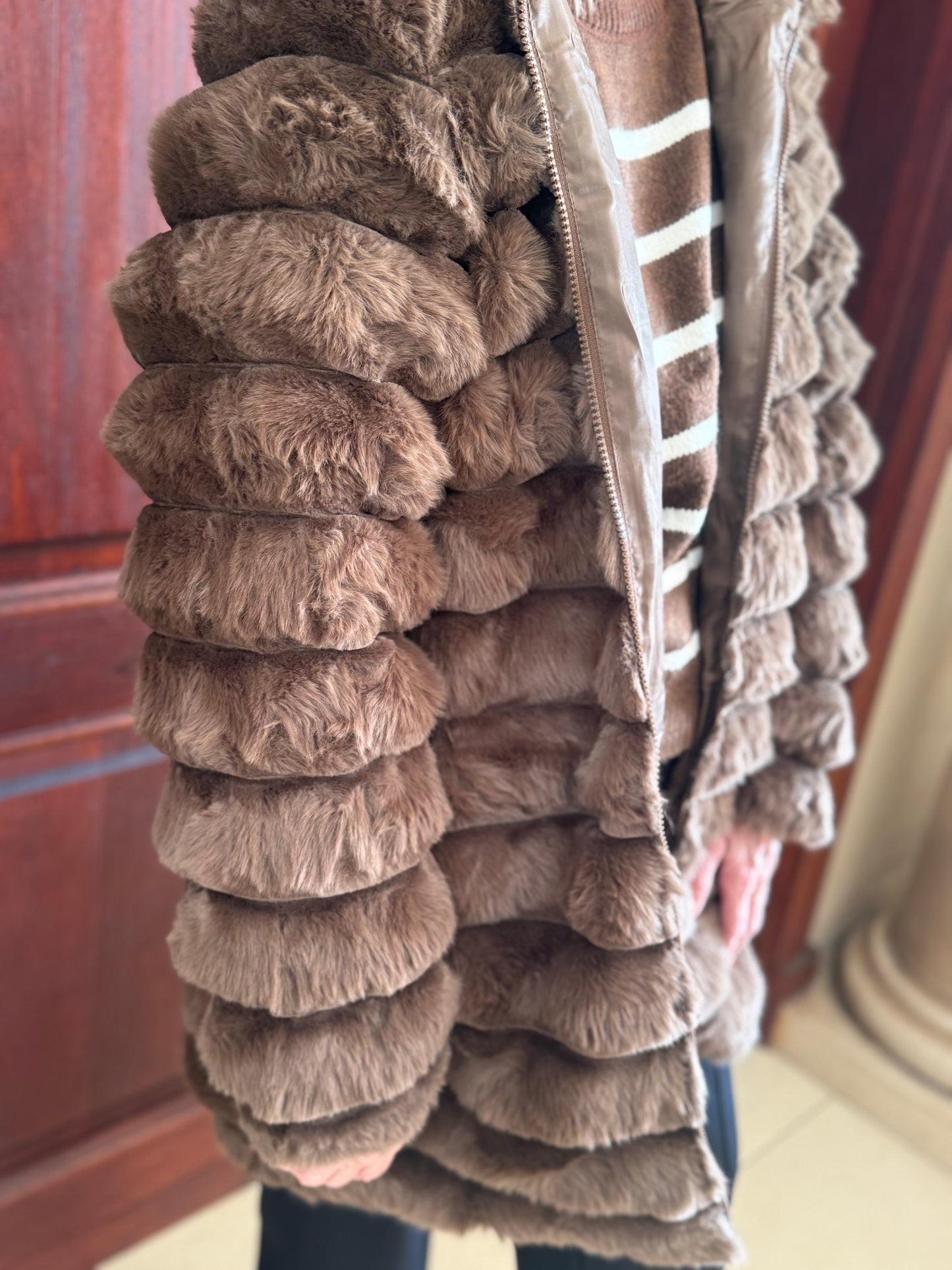 Faux Furr Brown Jacket