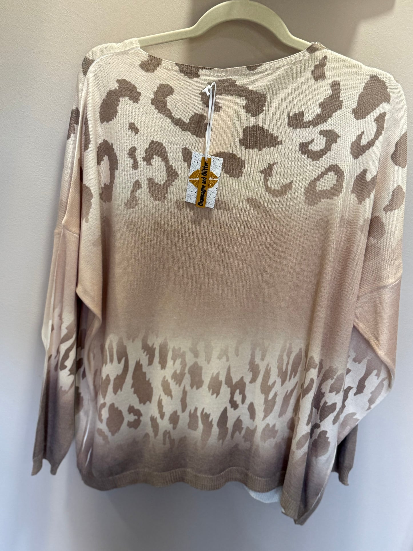 Teddy Leopard Blouse