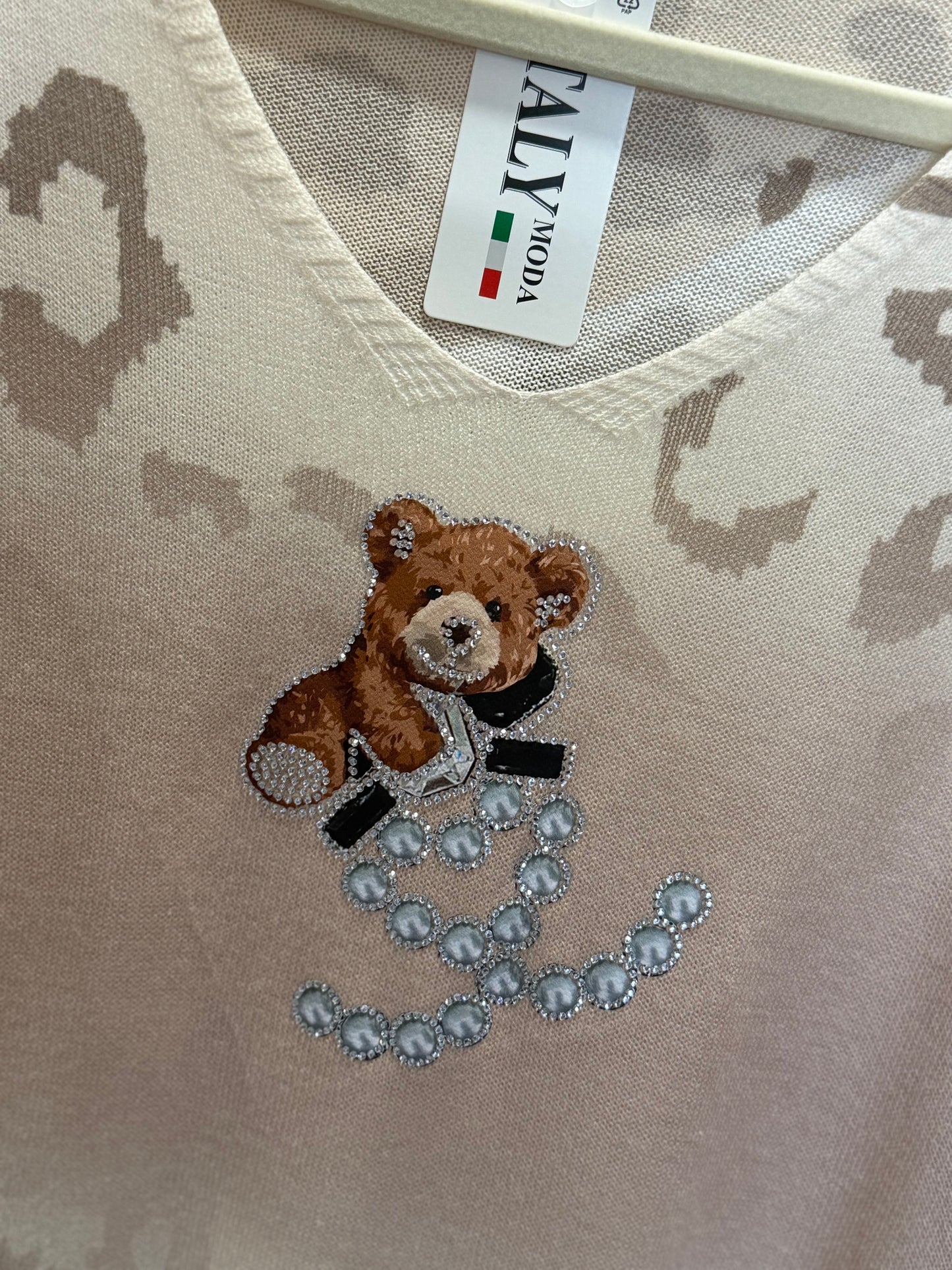 Teddy Leopard Blouse