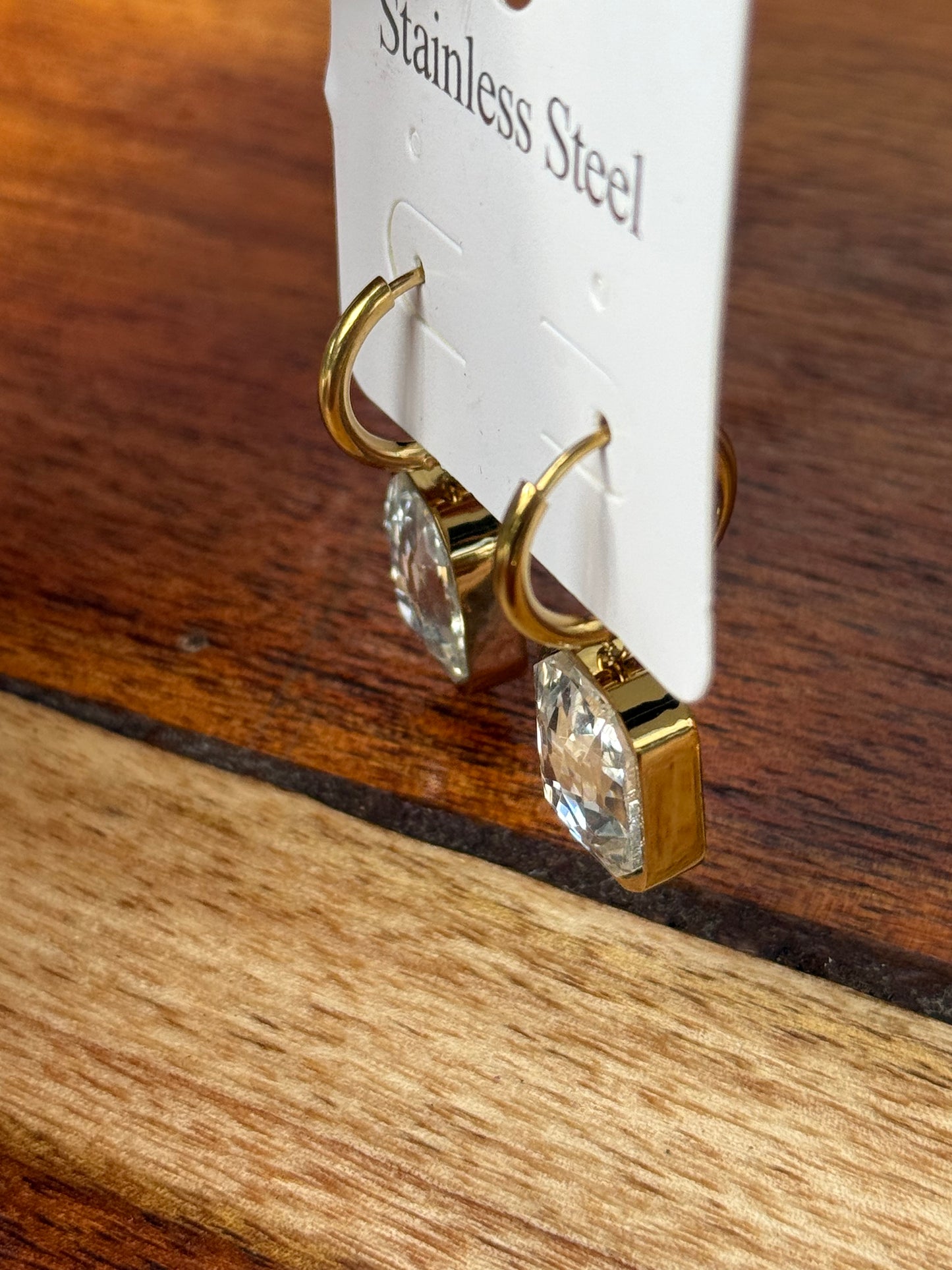 Shareen Earrings White