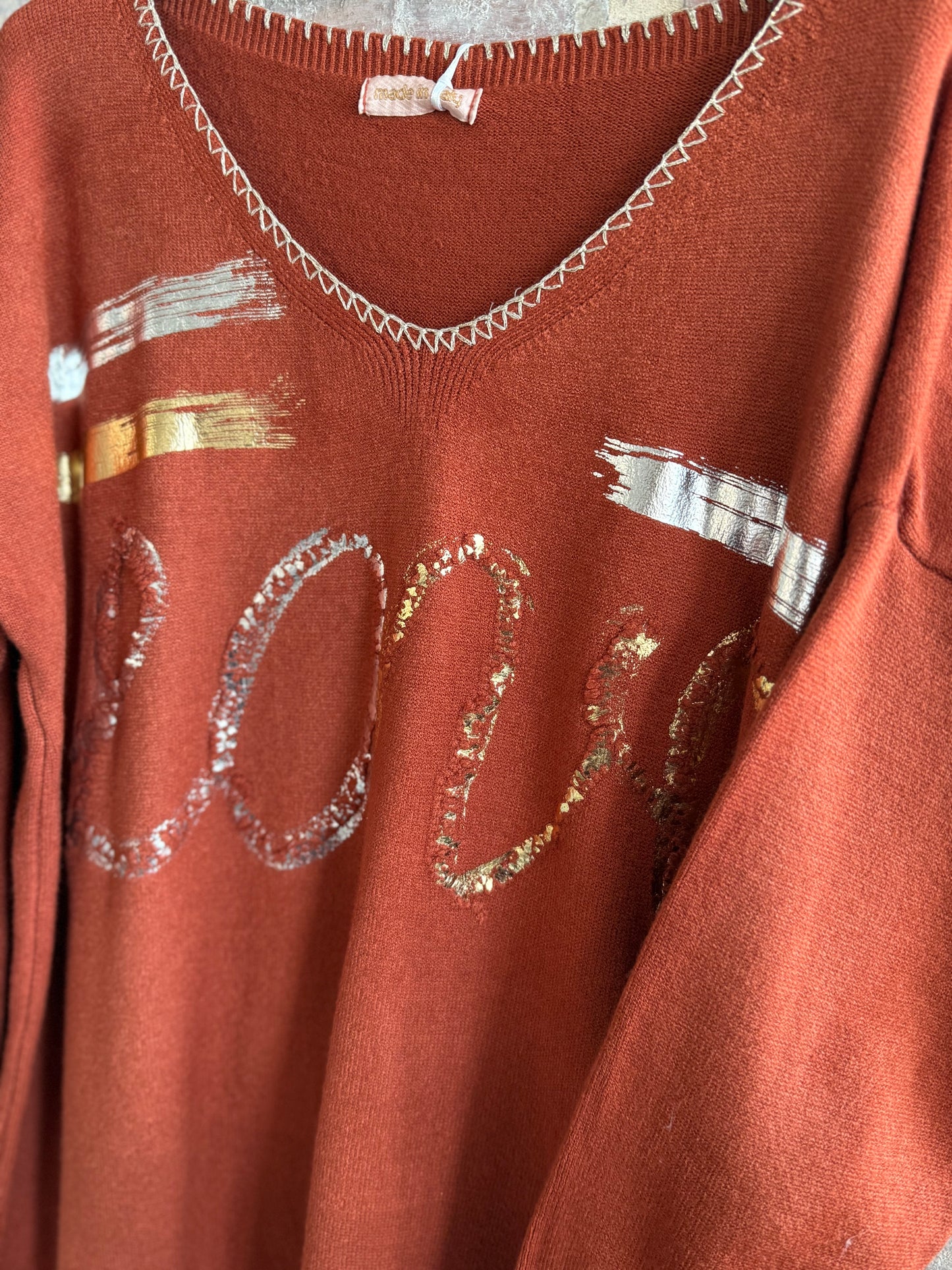 Rusty Love Knit