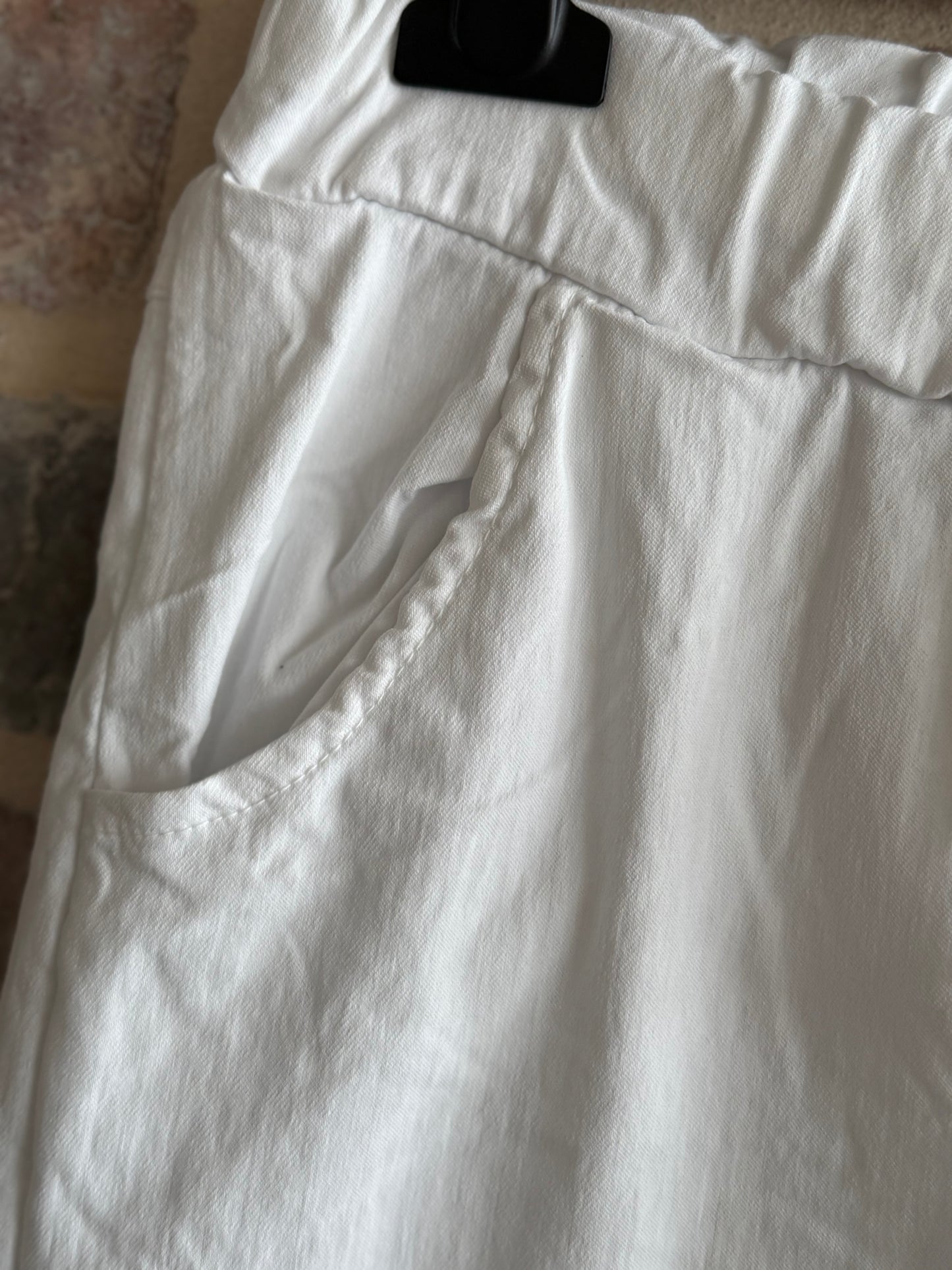Thinking Pants White