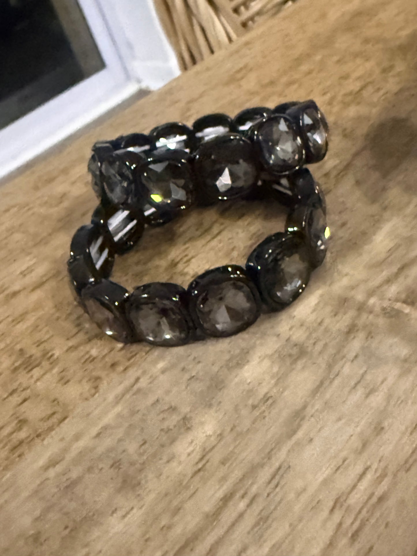 Black Bling Bracelet