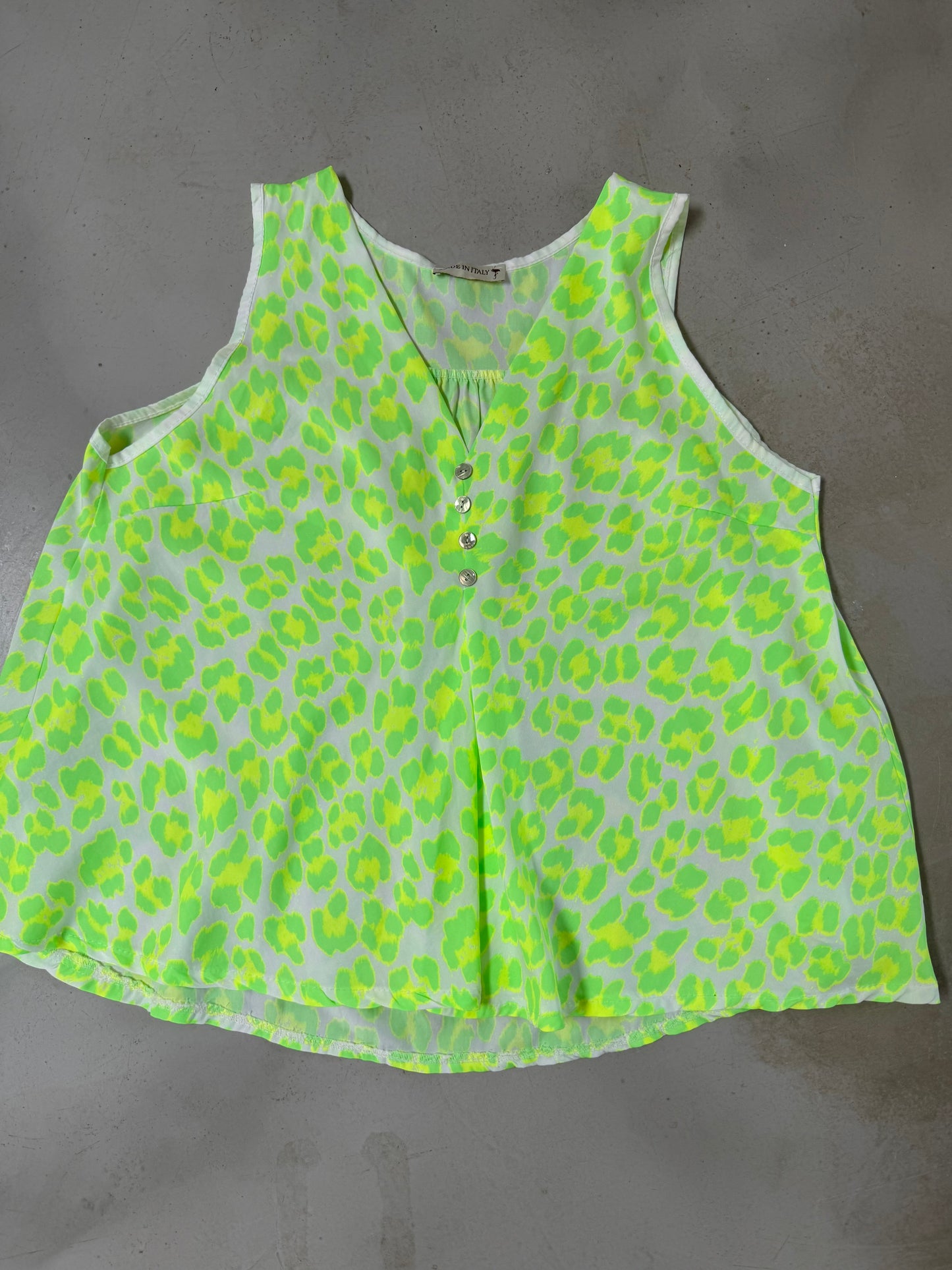 Viva Spring Blouse Lime