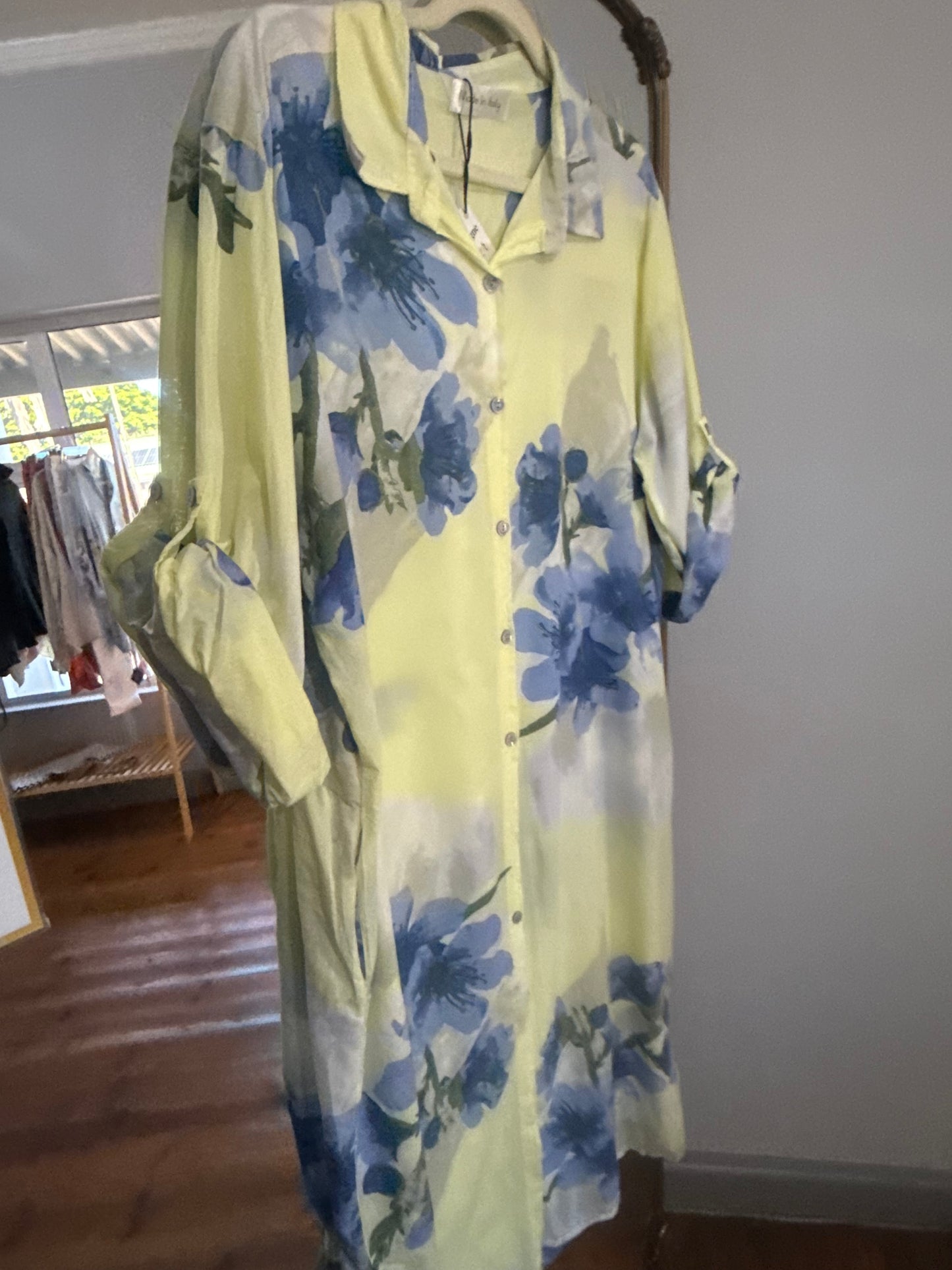 Annette Cotton Yellow Dress