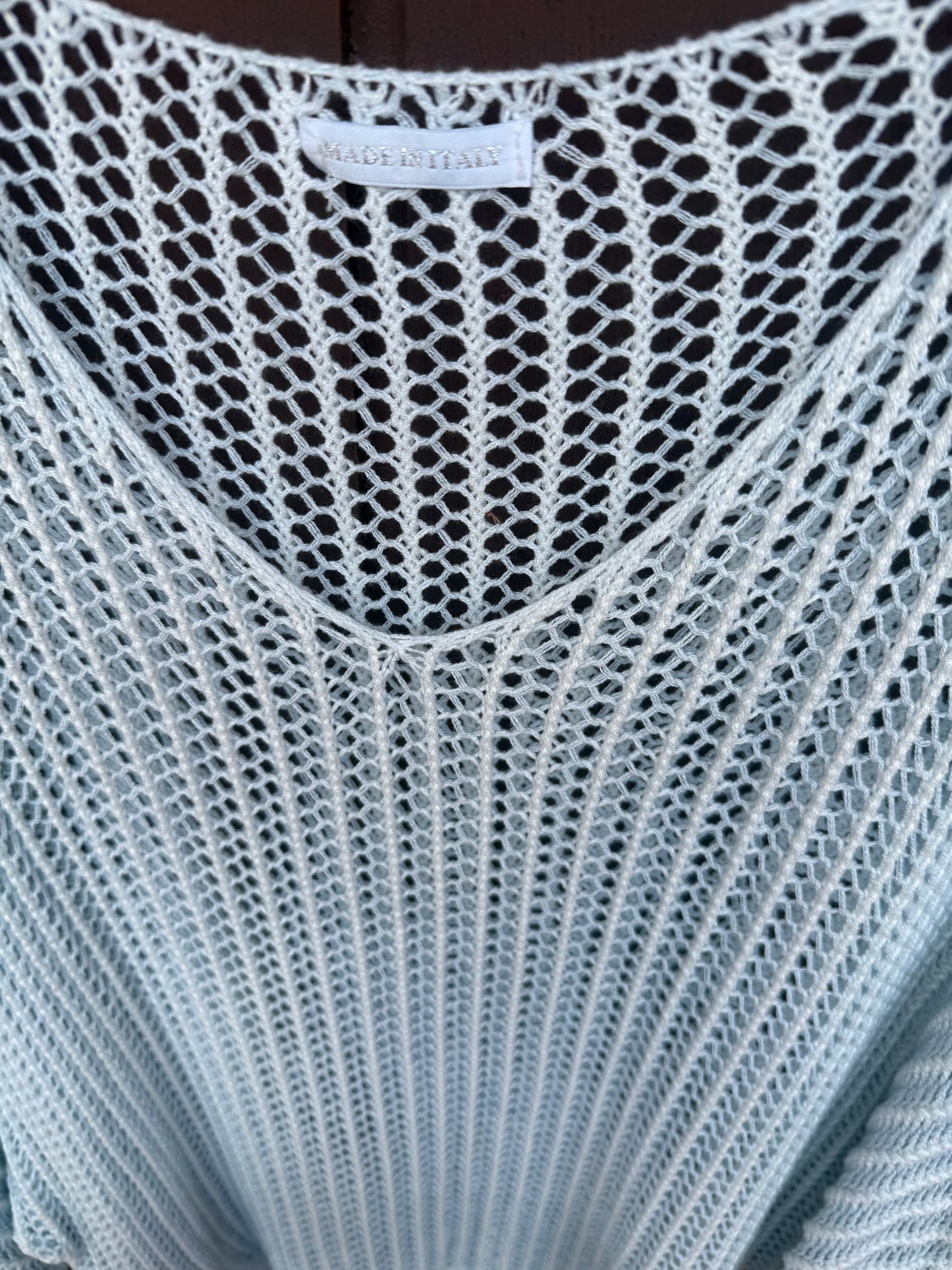 The Knit Blouse BabyBlue