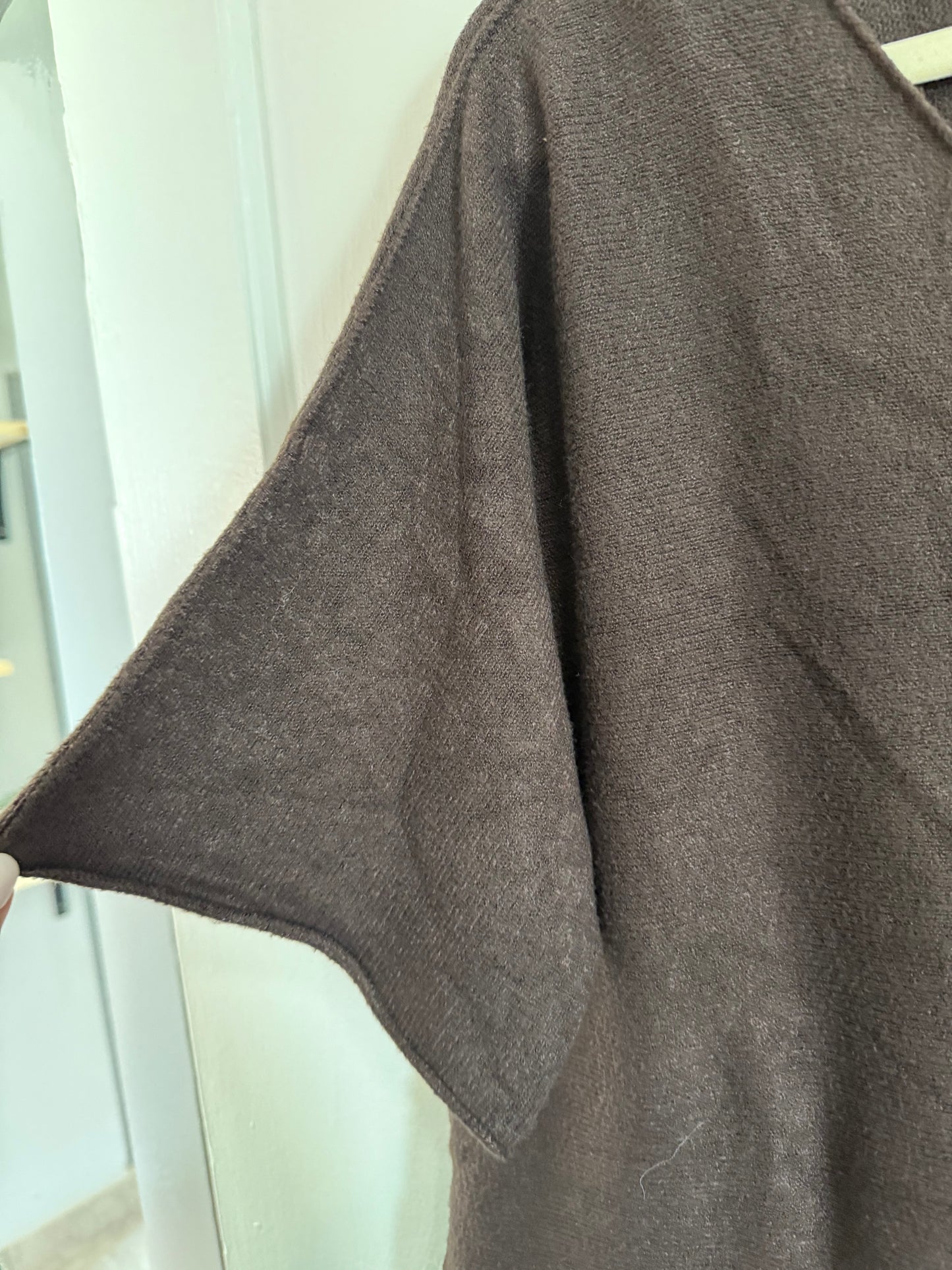 Renata Knitted Blouse Choco