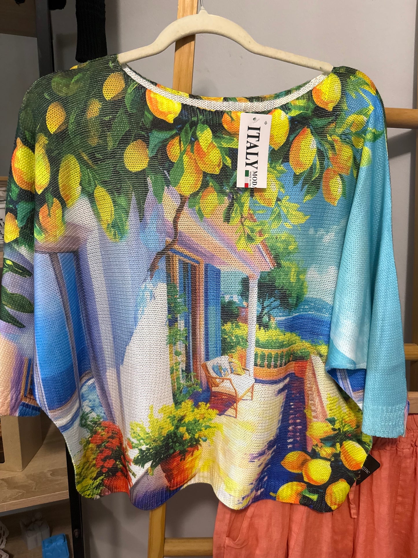 Lemon Cello Knitted Blouse